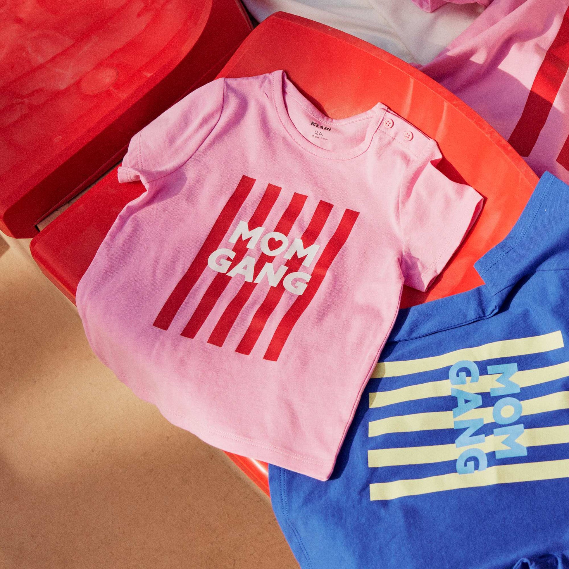 T-shirt spécial fête des mères en jersey coton ROSE