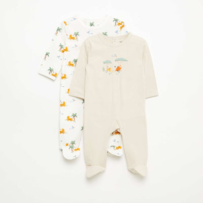 Lot 2 pyjamas 'Simba' BEIGE