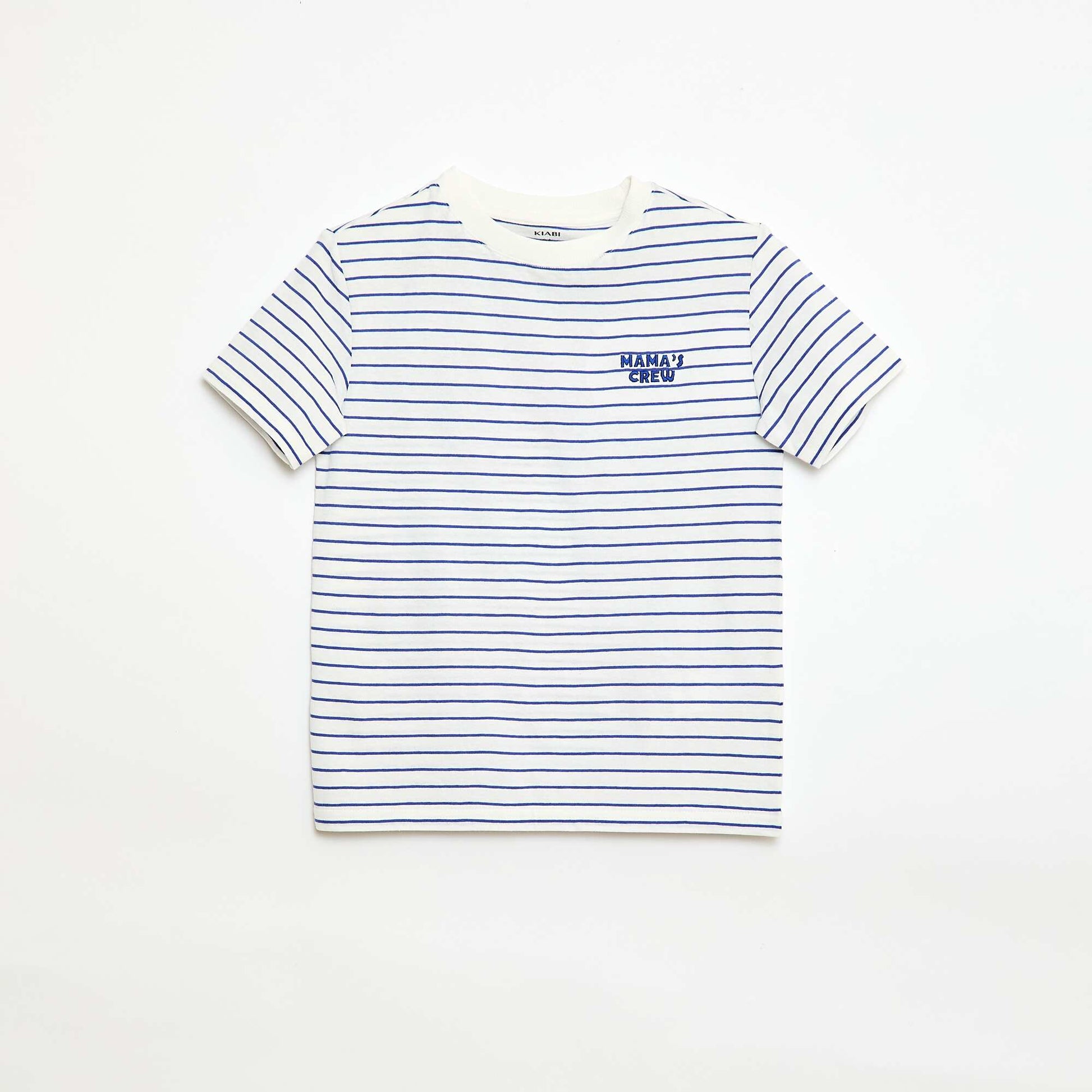 T-shirt à message fête des mères BLEU