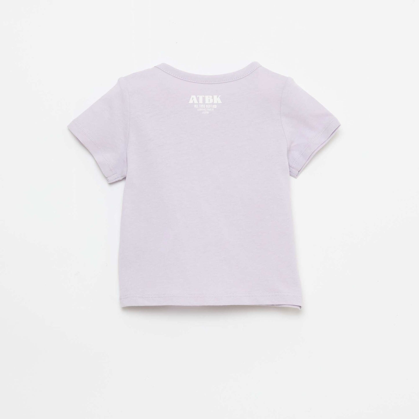 T-shirt en jersey manches courtes VIOLET