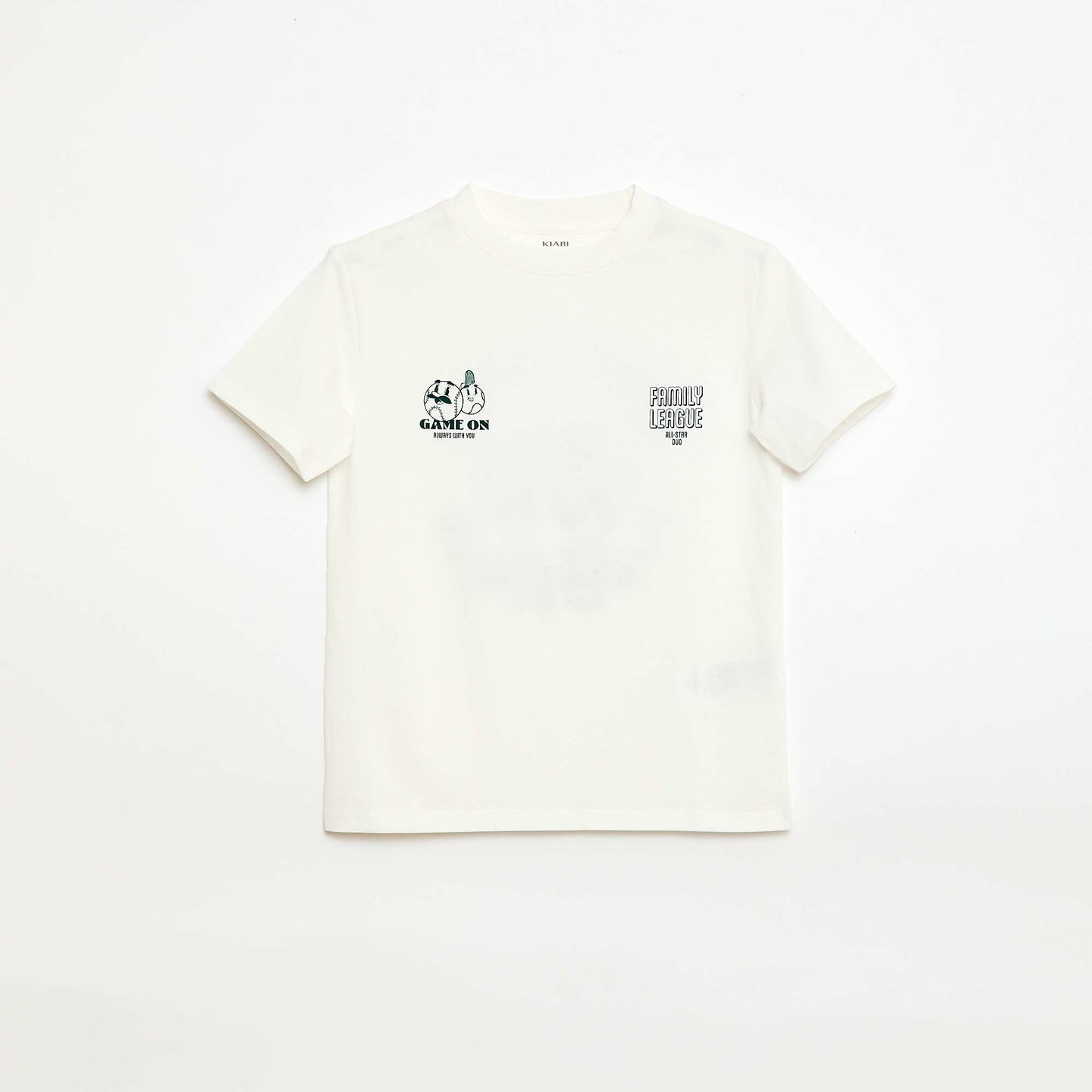 T-shirt animé fête des pères BLANC