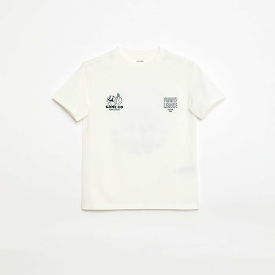 T-shirt animé fête des pères BLANC