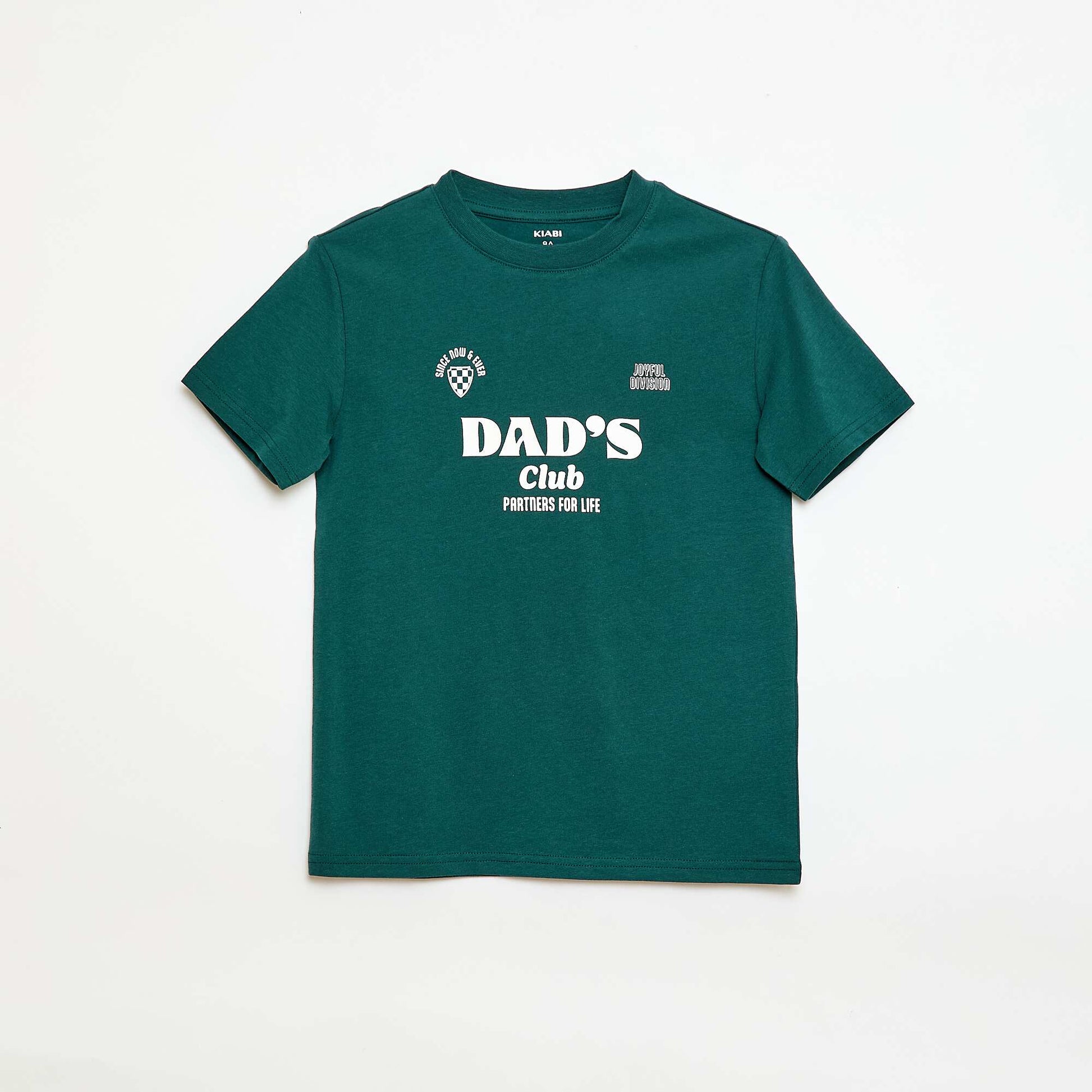 T-shirt animé fête des pères VERT