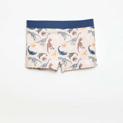 Maillot de bain boxer 'Jurassic world' BEIGE
