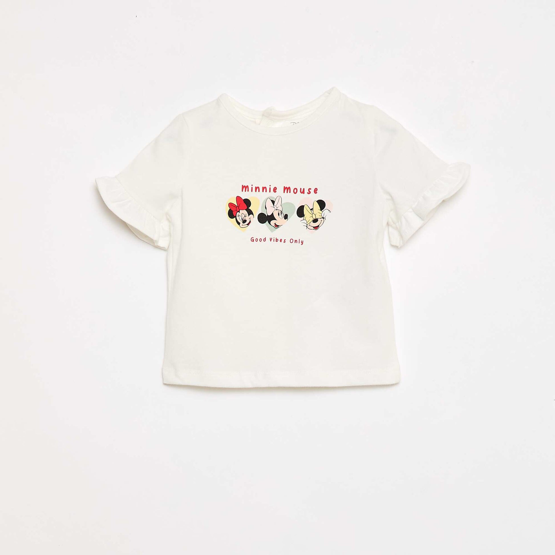 T-shirt 'Disney' à manches courtes BLANC
