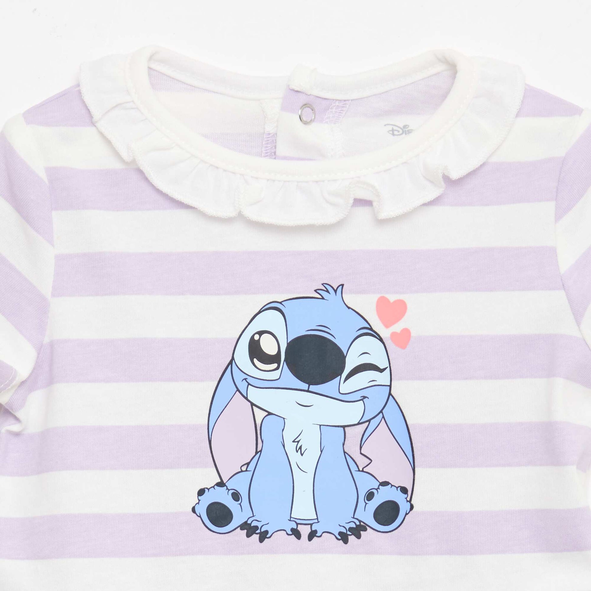 Ensemble 'Disney' 2 pièces - T-shirt + combinaison courte VIOLET