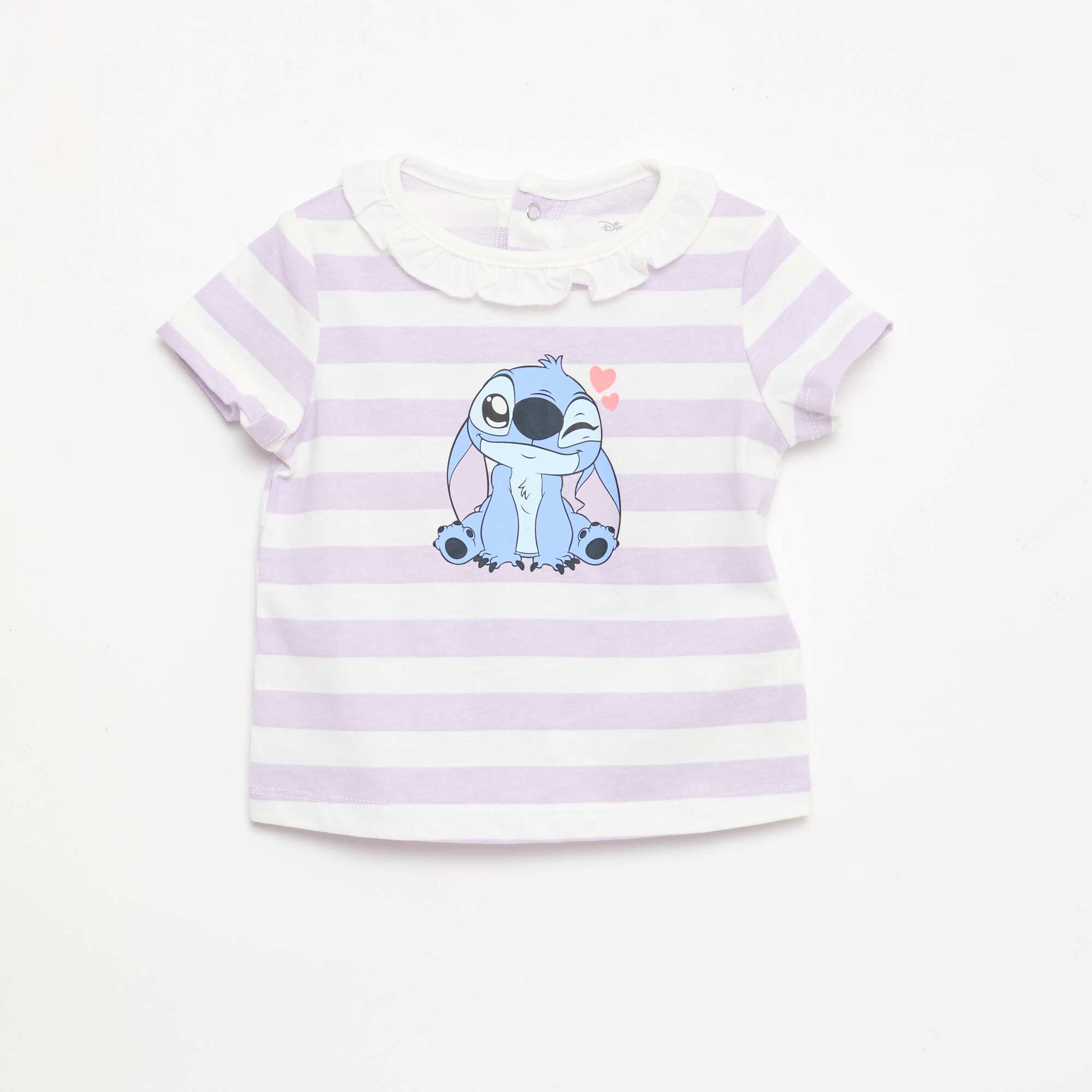 Ensemble 'Disney' 2 pièces - T-shirt + combinaison courte VIOLET