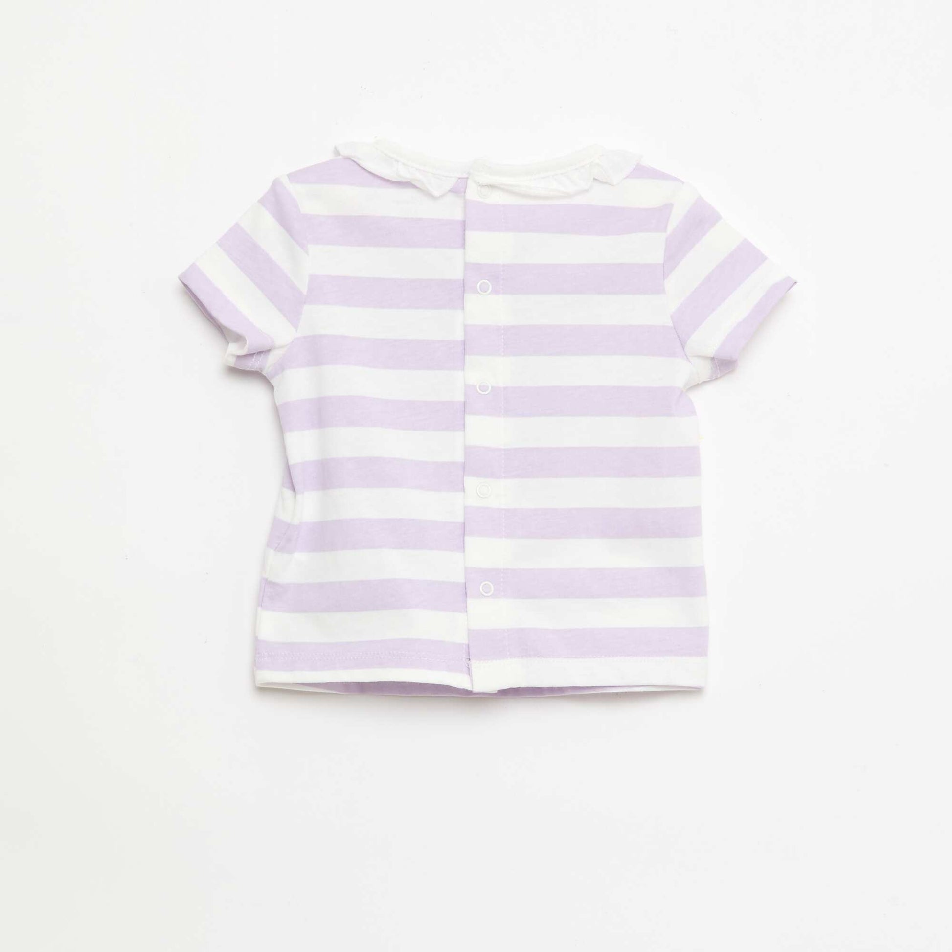 Ensemble 'Disney' 2 pièces - T-shirt + combinaison courte VIOLET