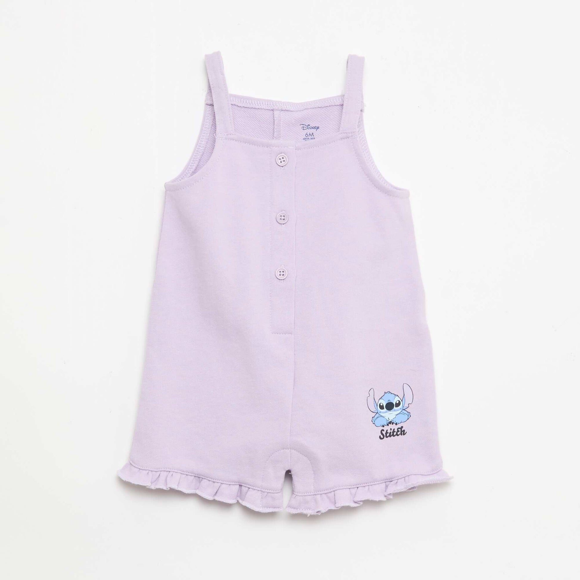 Ensemble 'Disney' 2 pièces - T-shirt + combinaison courte VIOLET