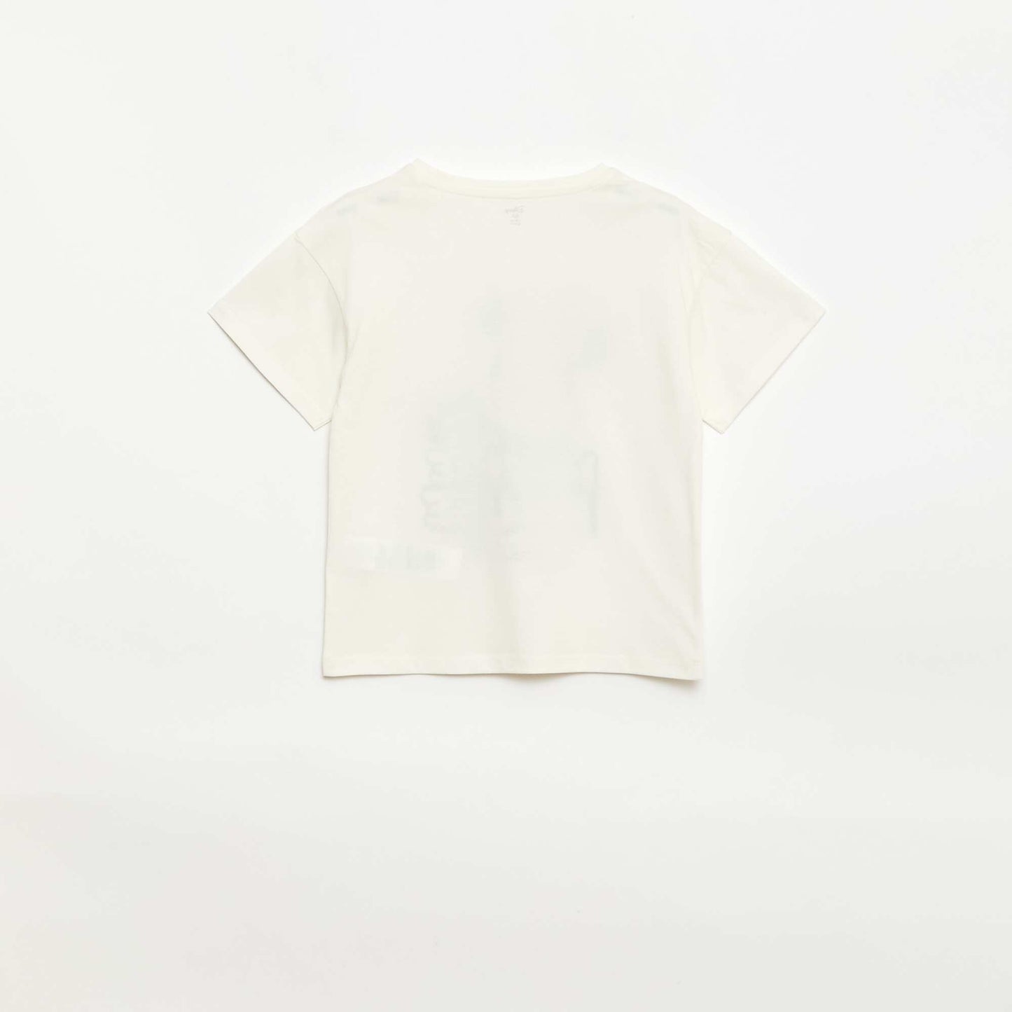 T-shirt uni 'Disney' 'Minnie' en coton BLANC