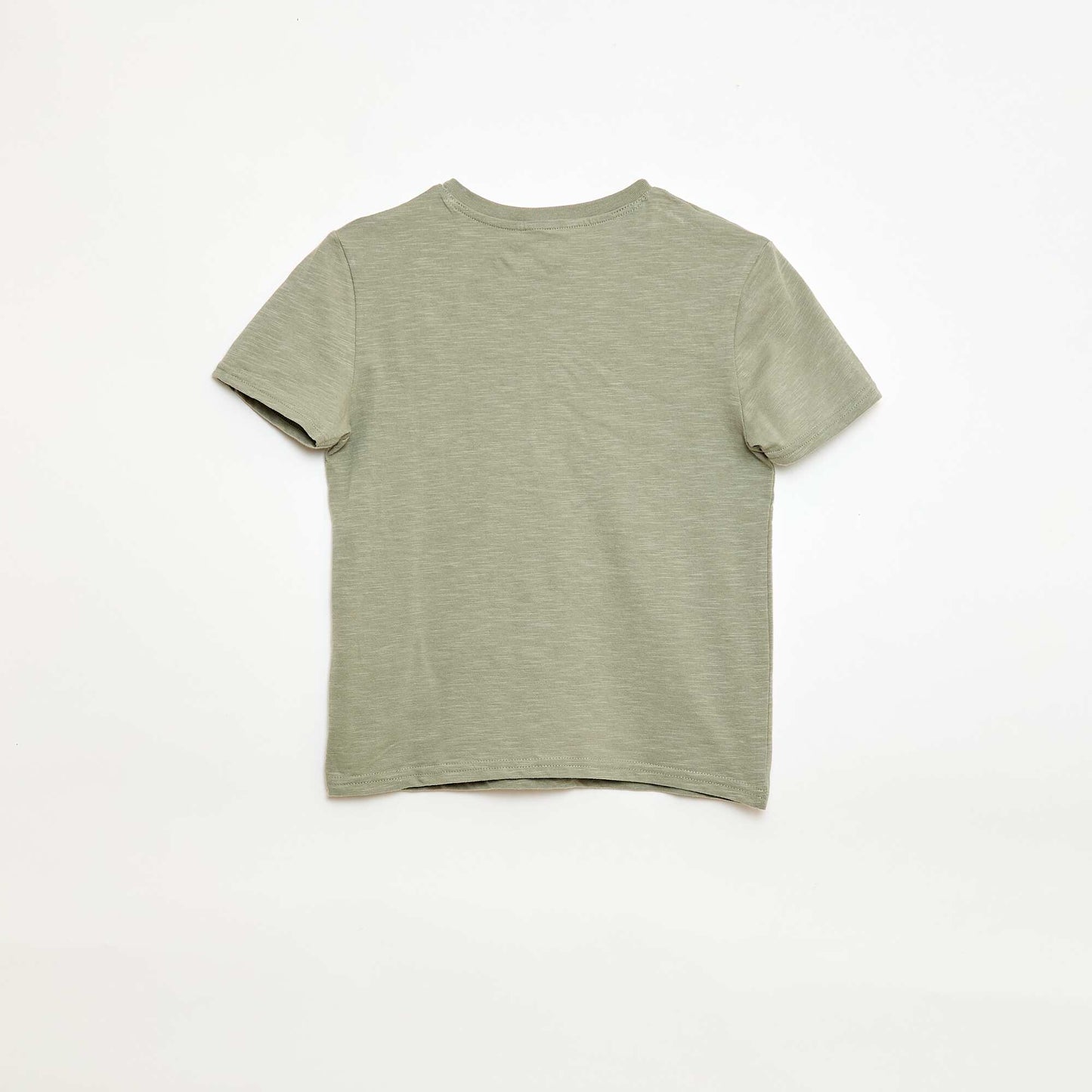 T-shirt à col tunisien VERT