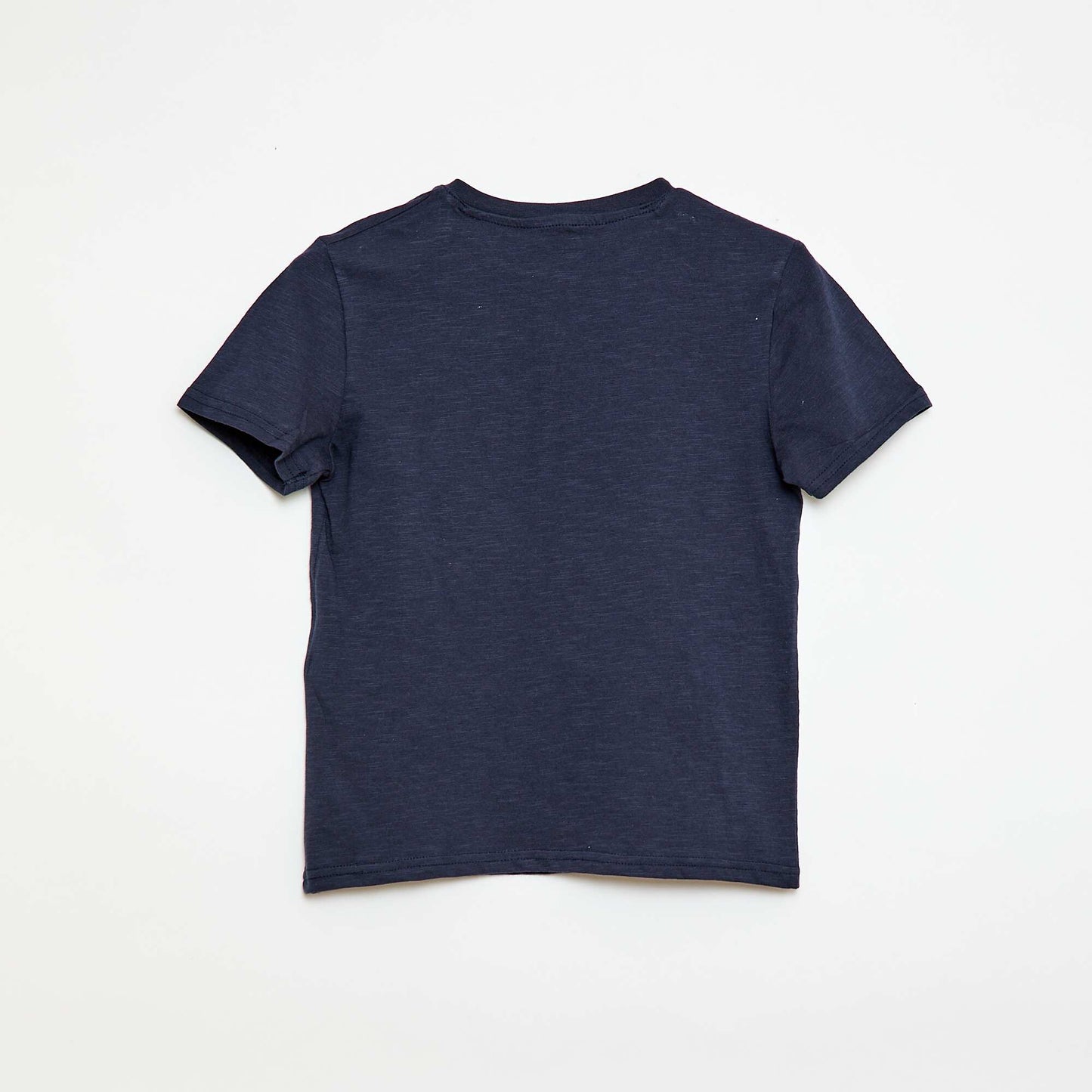 T-shirt à col tunisien BLEU