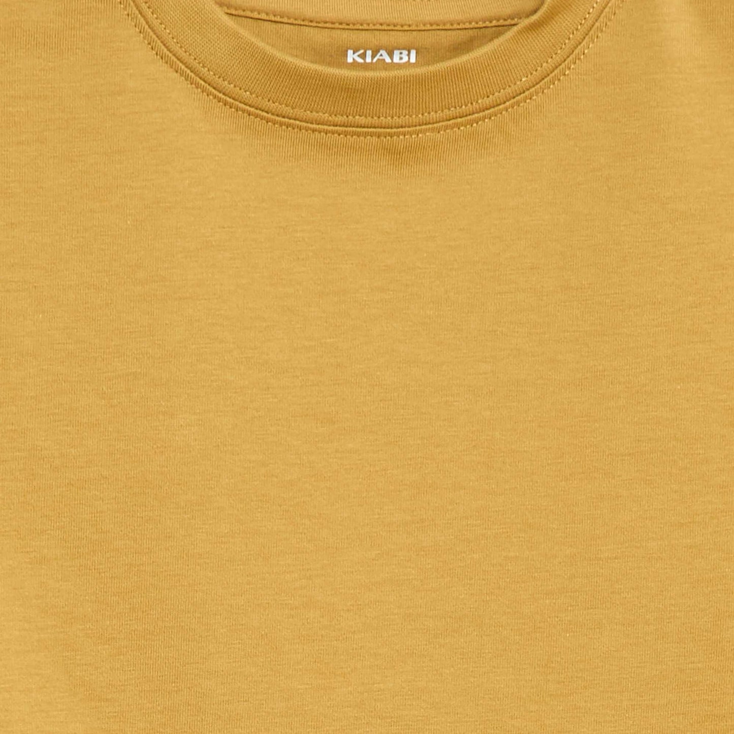 T-shirt en coton premium JAUNE