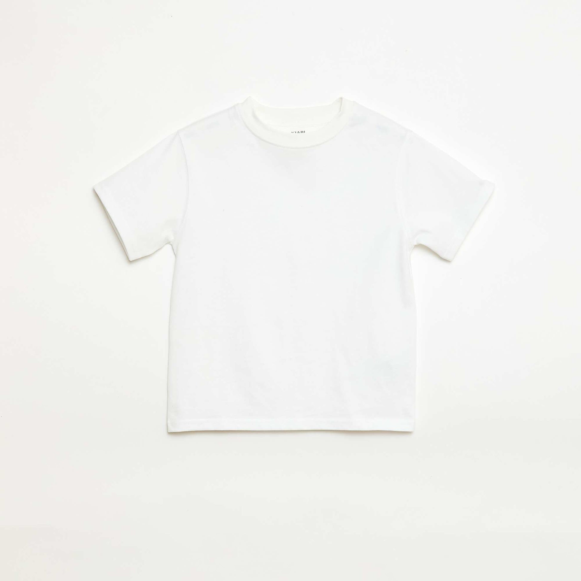 T-shirt en coton premium BLANC