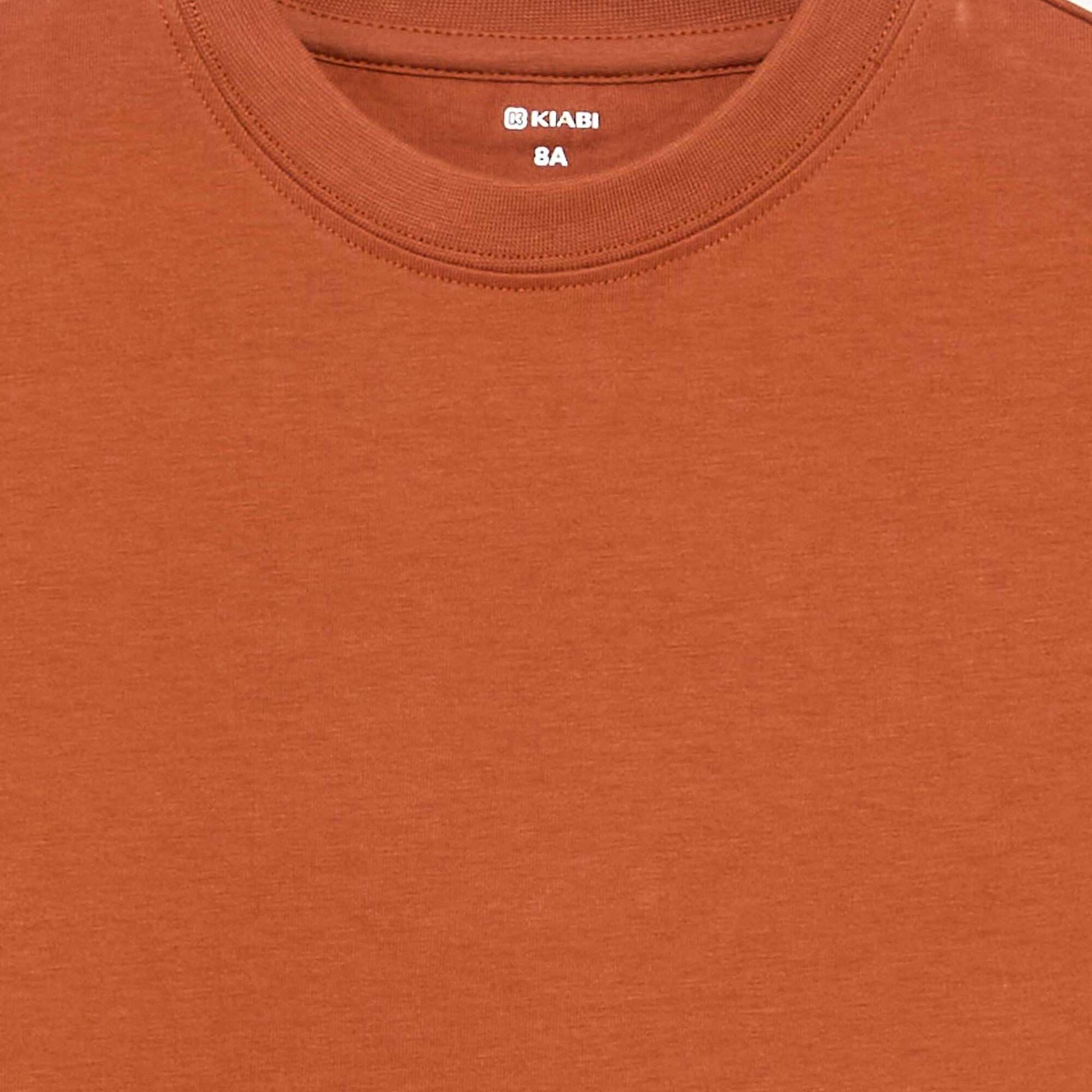 T-shirt en coton premium ORANGE