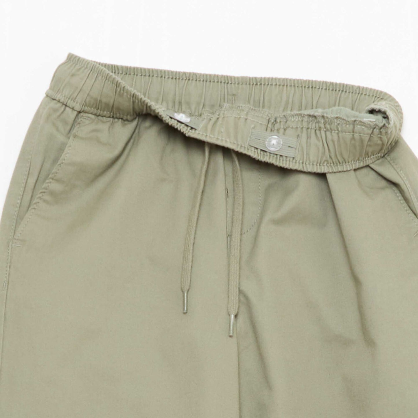Jogpant uni avec ourlets VERT