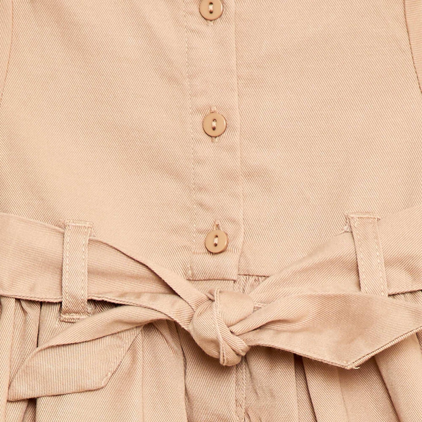 Robe avec manches courtes et ceinture à nouer ROSE