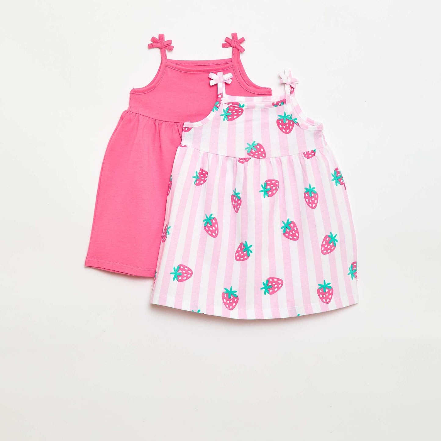 Lot de 2 robes à bretelles JAUNE