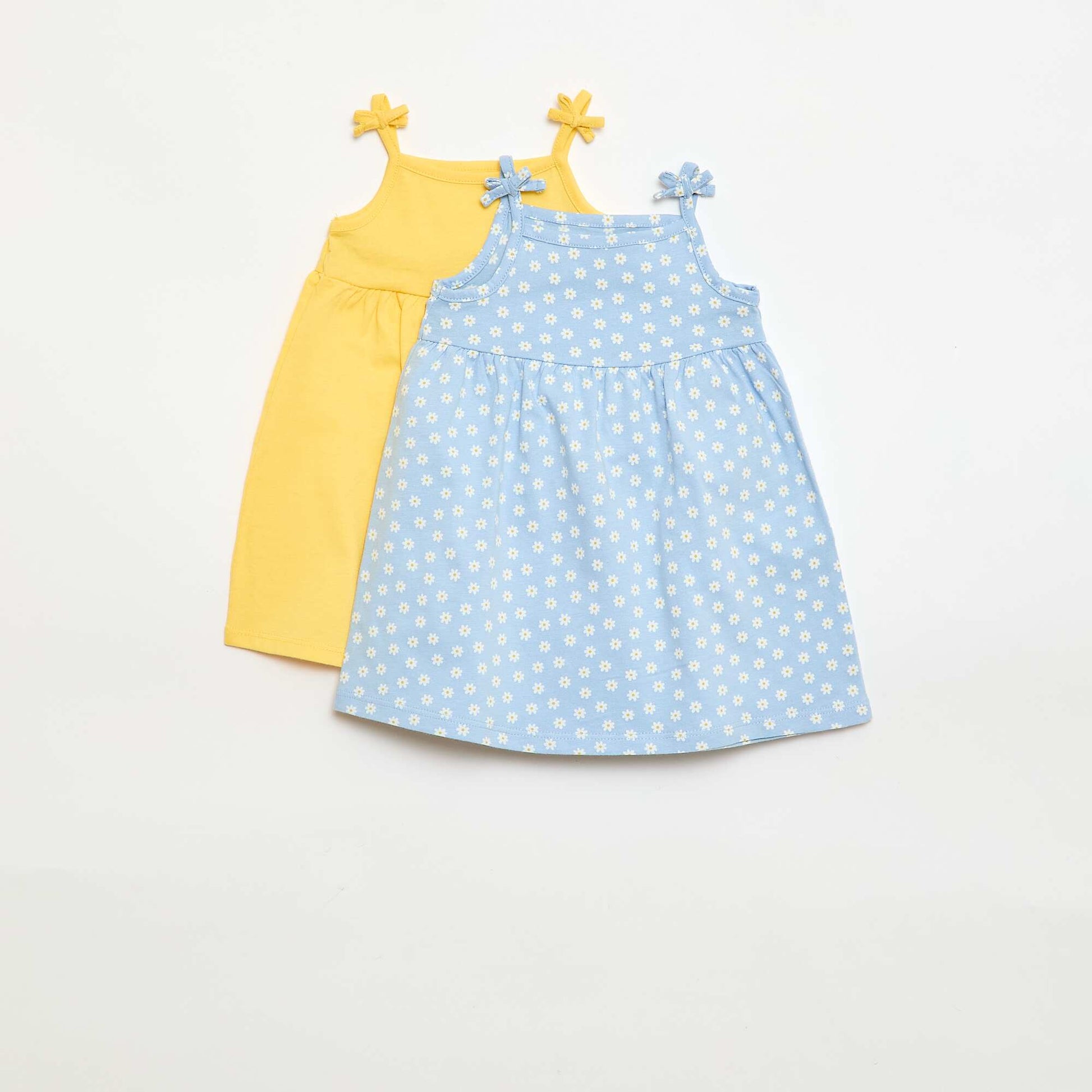 Lot de 2 robes à bretelles BLEU