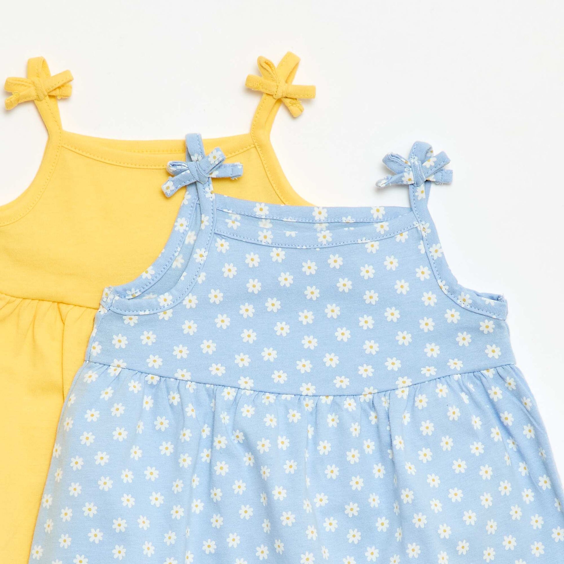 Lot de 2 robes à bretelles BLEU