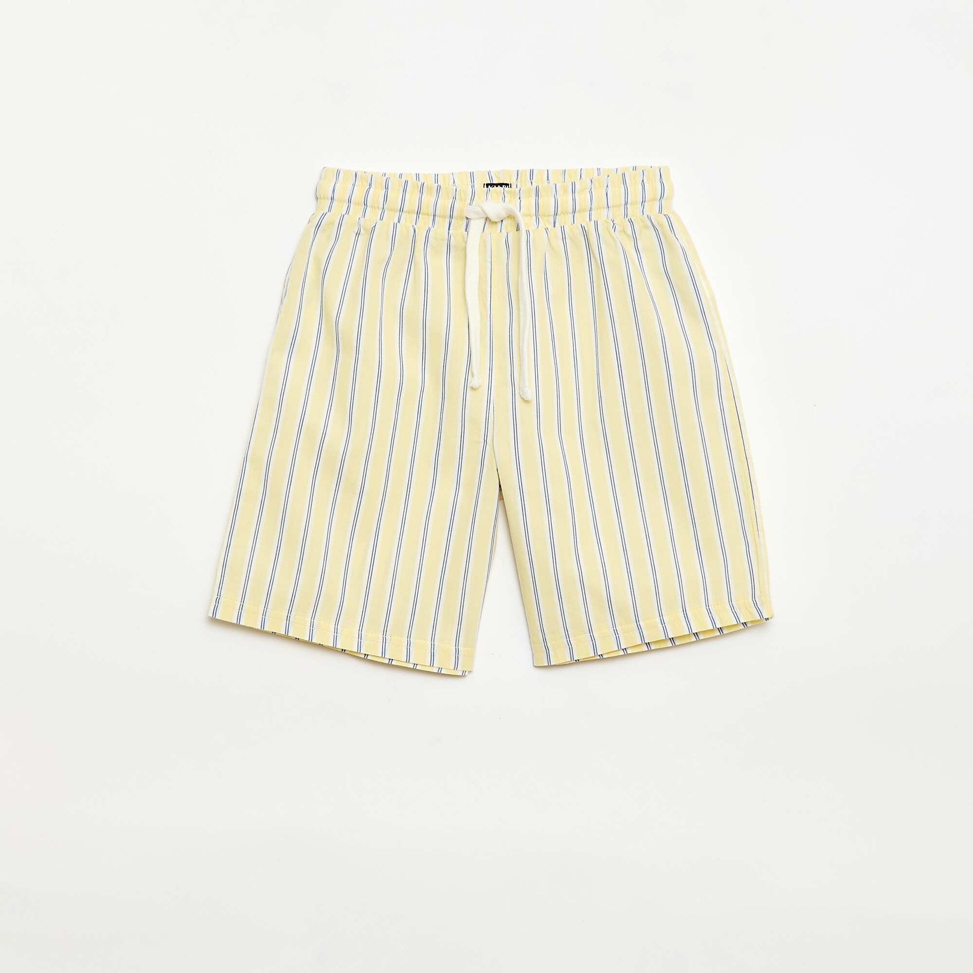Lot de 2 shorts rayés BLEU