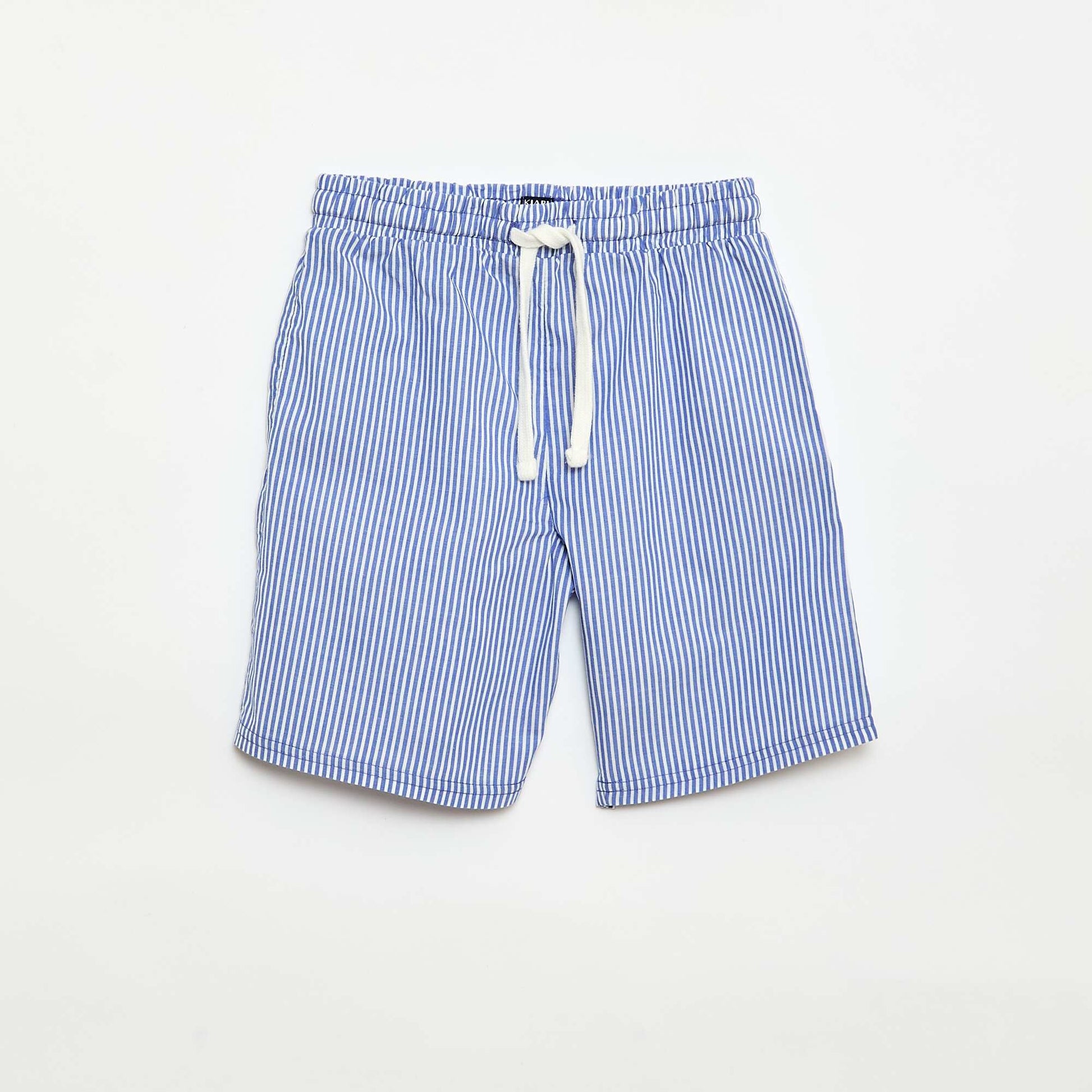 Lot de 2 shorts rayés BLEU