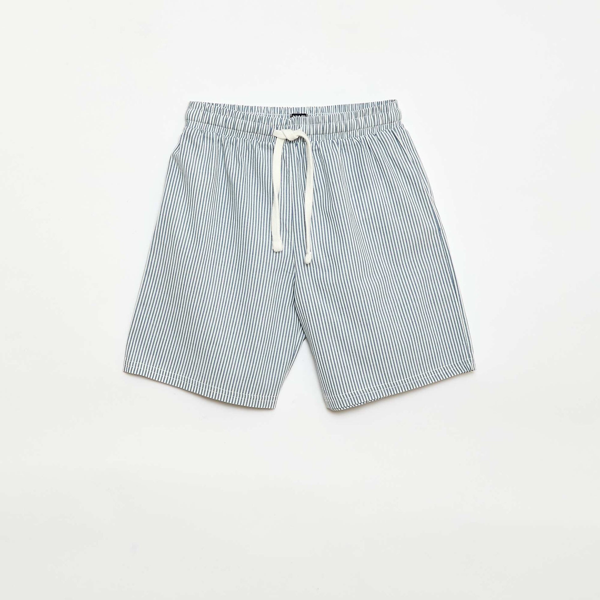 Lot de 2 shorts rayés BLEU
