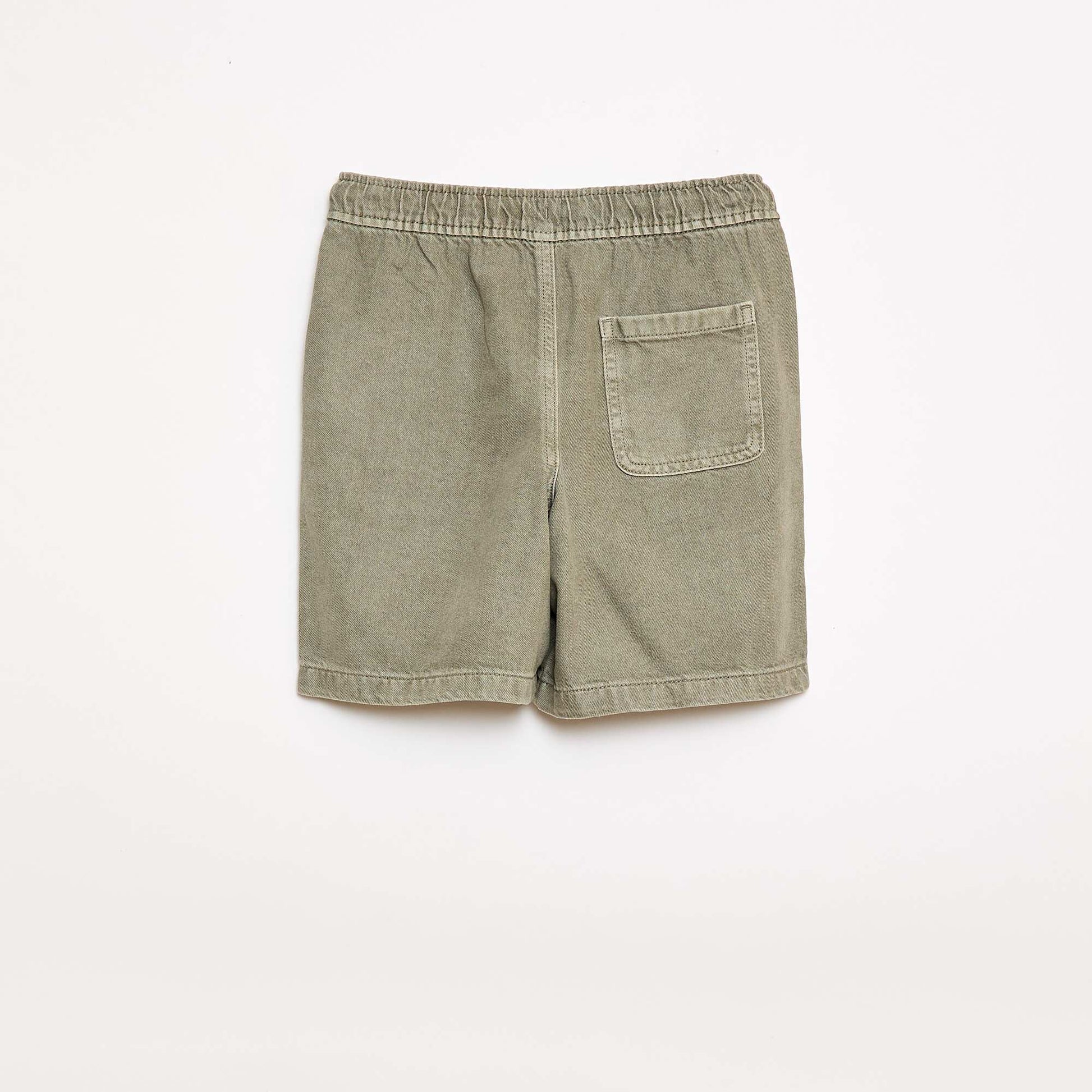 Bermuda en twill VERT