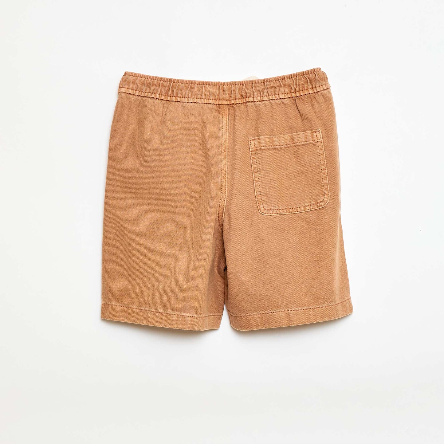 Bermuda en twill JAUNE
