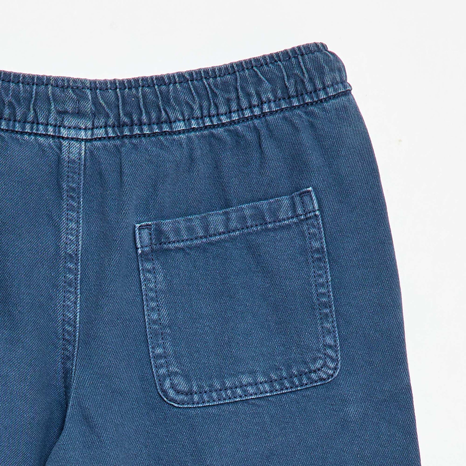 Bermuda en twill BLEU