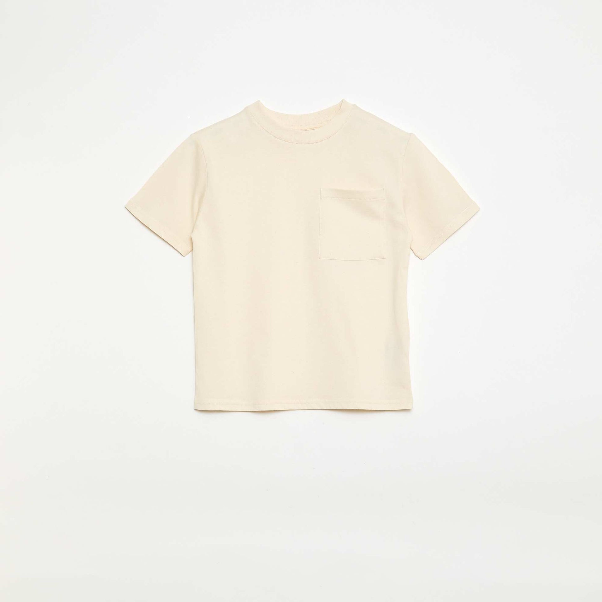 Ensemble t-shirt + short style damier - 2 pièces BLEU