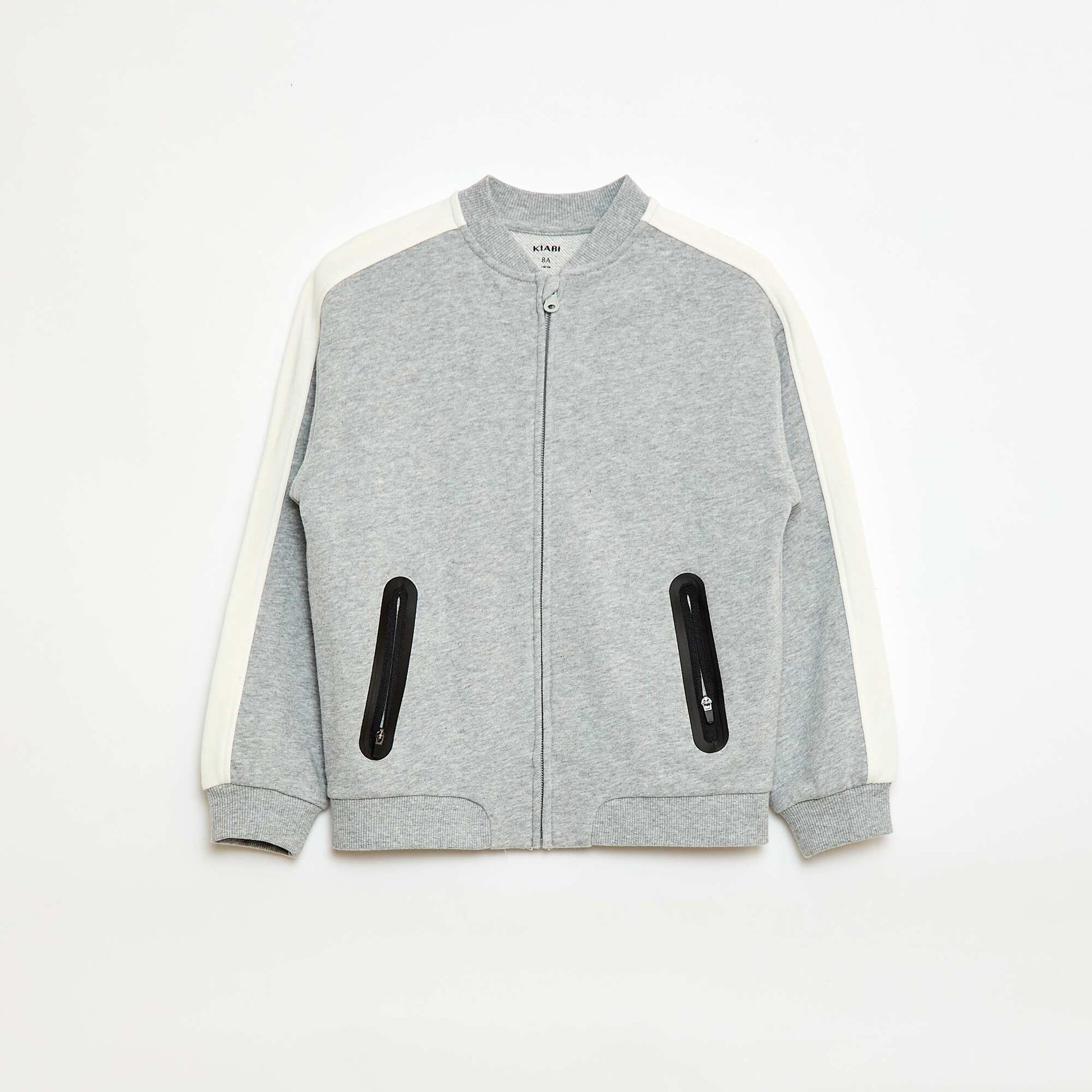 Veste de jogging bicolore GRIS