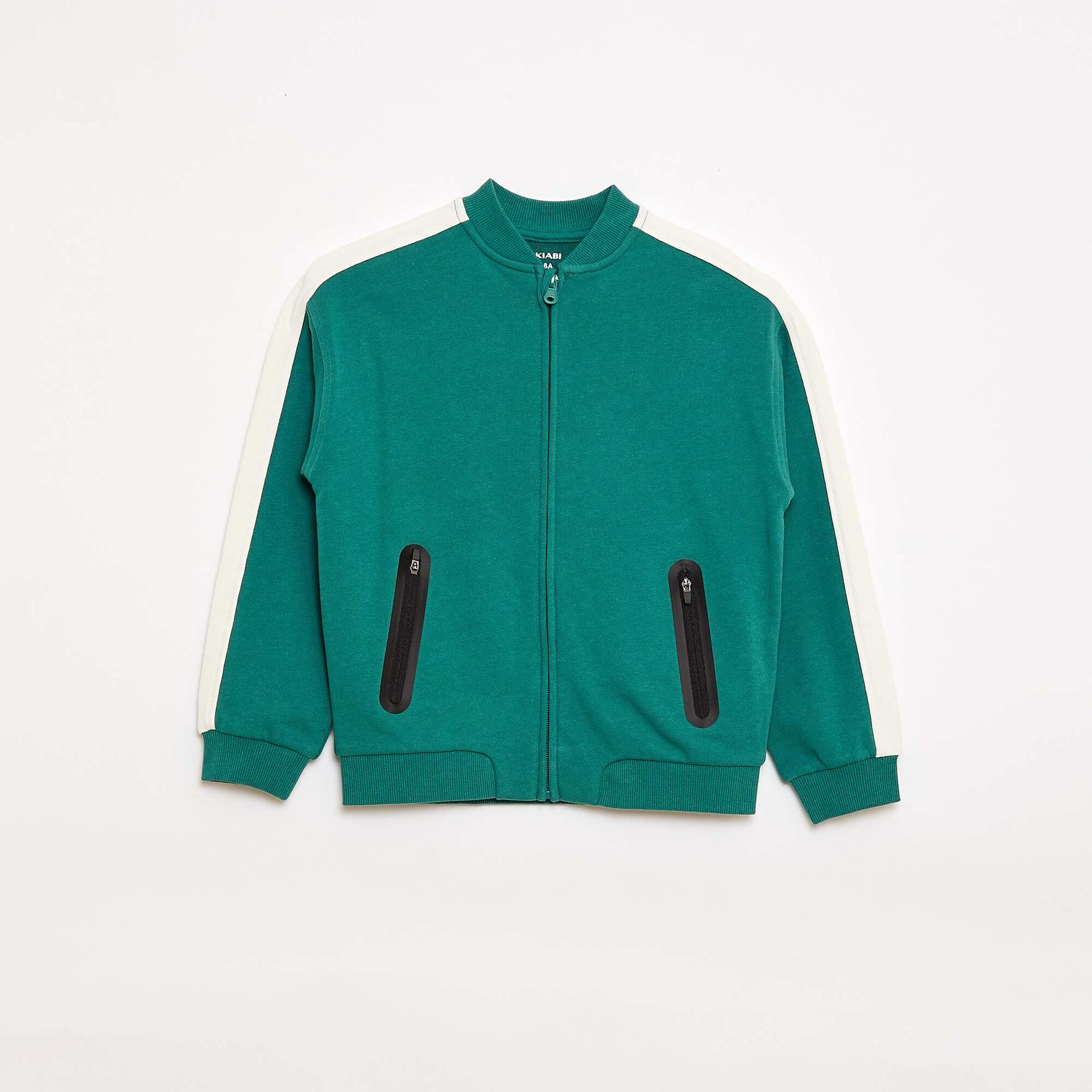 Veste de jogging bicolore VERT