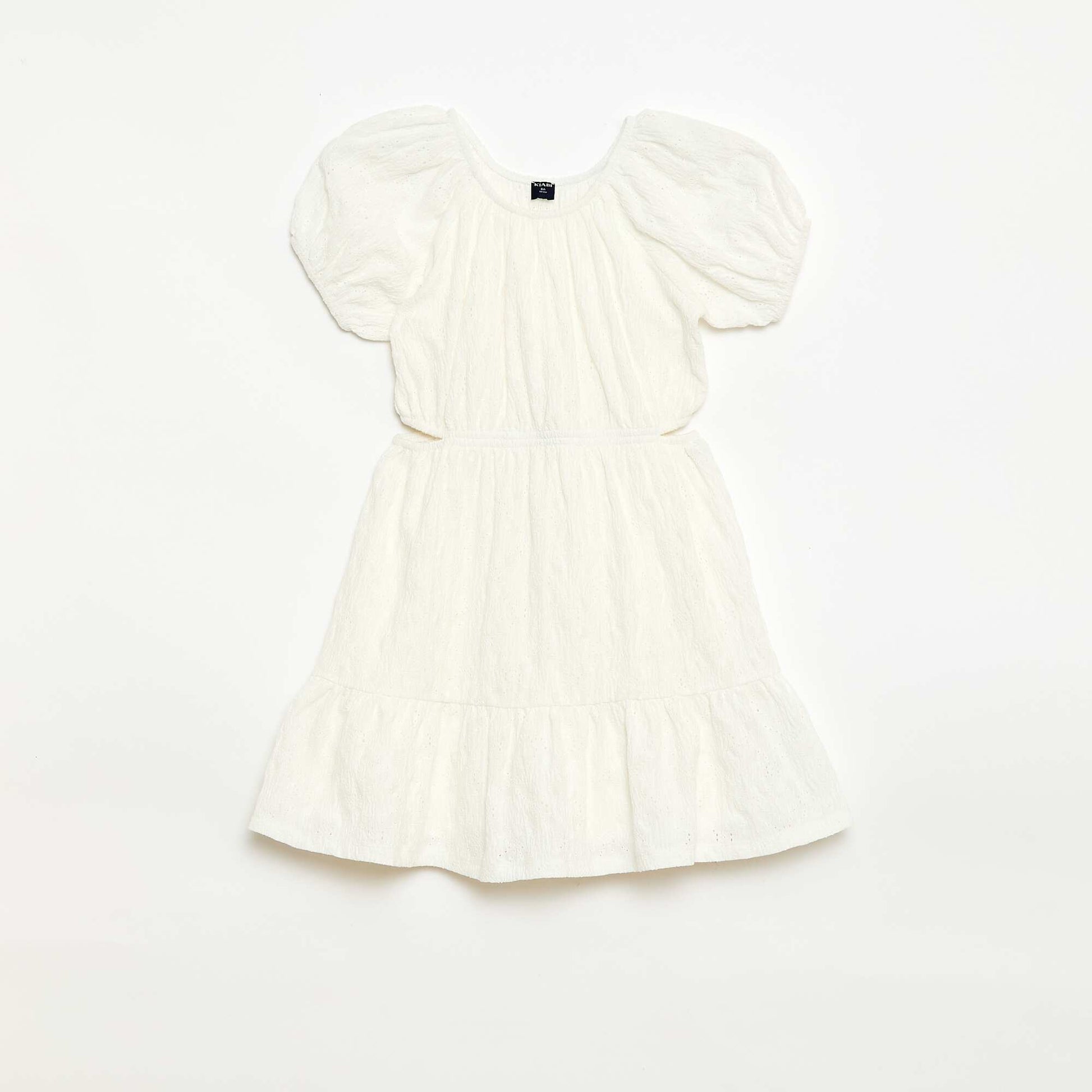 Robe en broderie anglaise BLANC