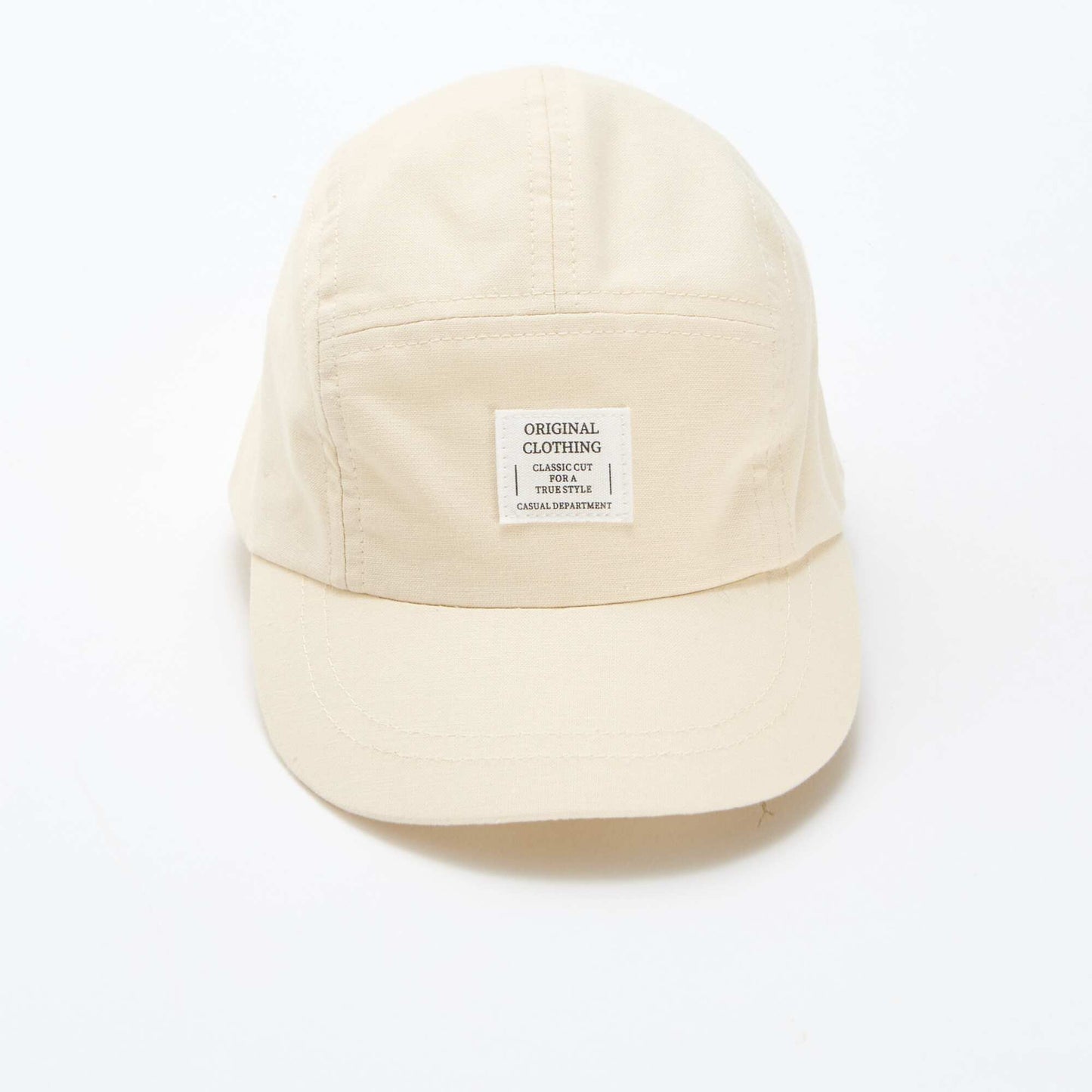 Casquette en lin mélangé BEIGE