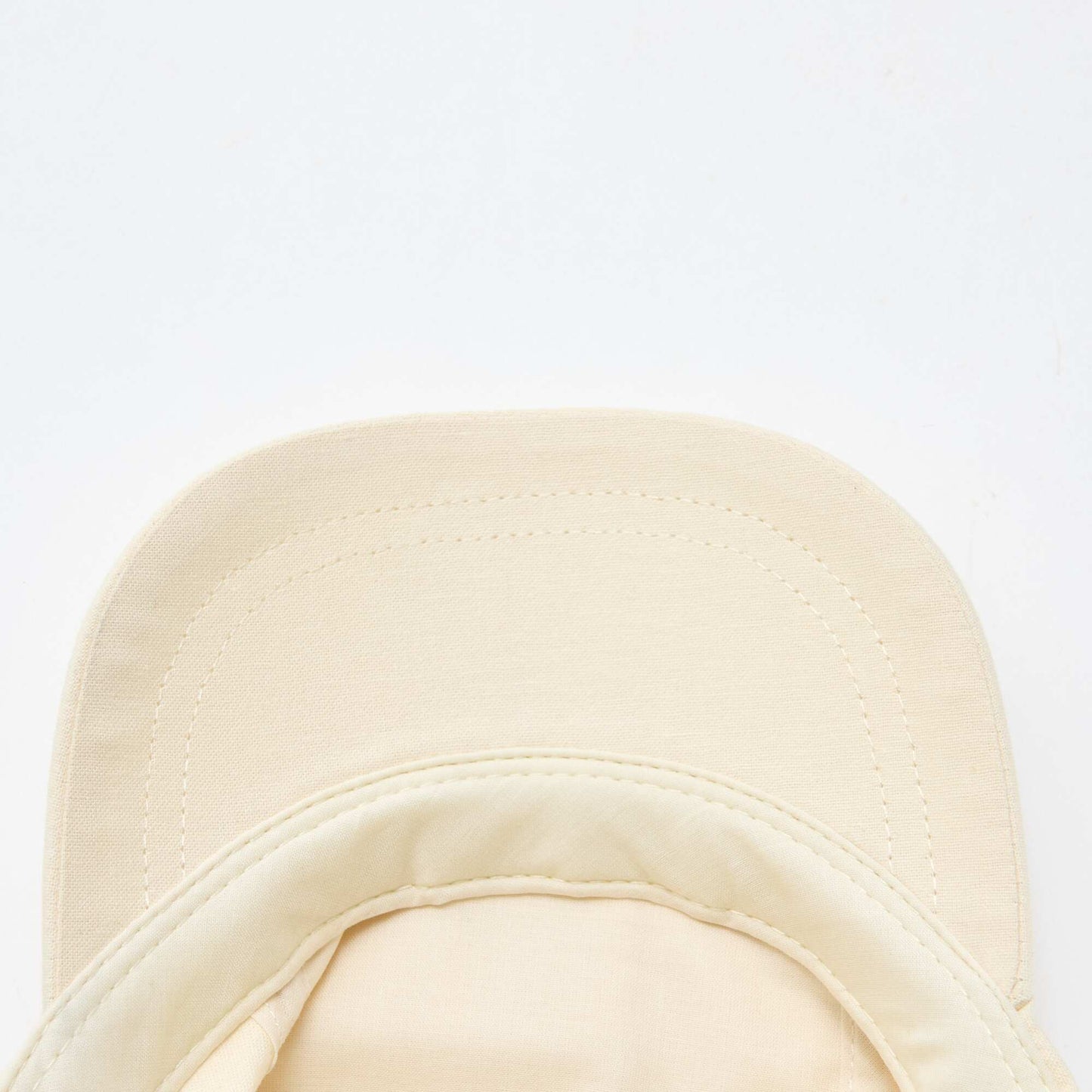Casquette en lin mélangé BEIGE
