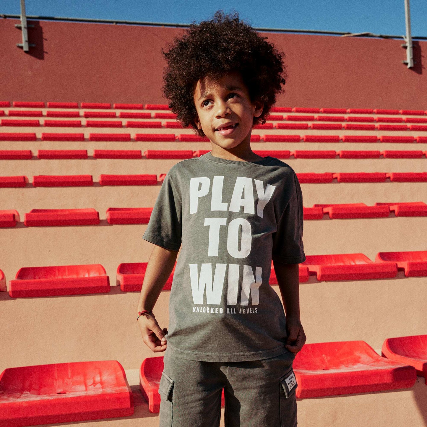 T-shirt esprit basketball GRIS