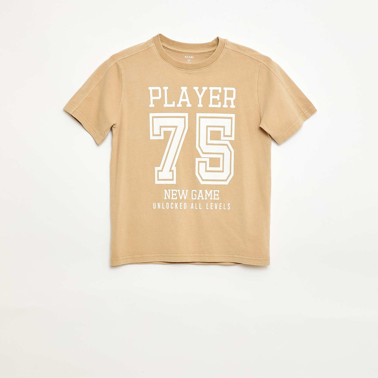 T-shirt esprit basketball BEIGE