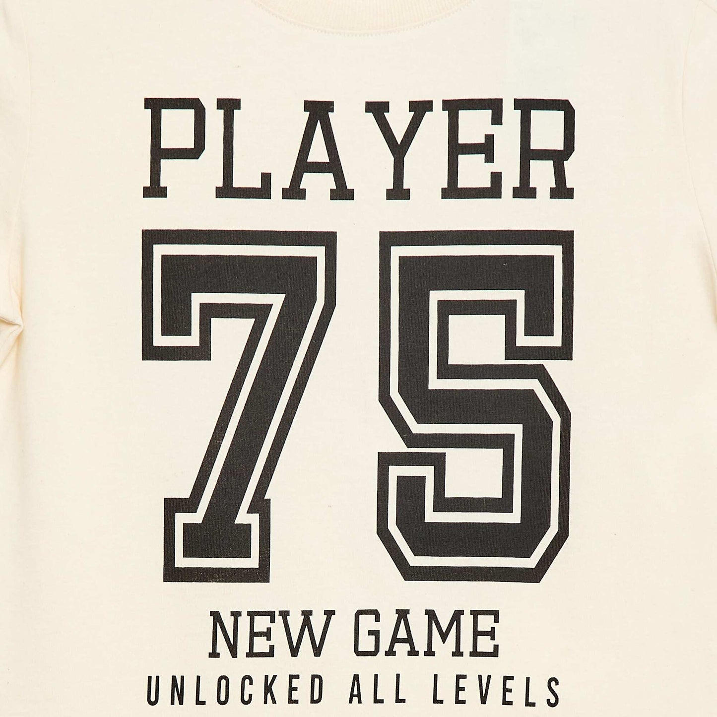 T-shirt esprit basketball BEIGE