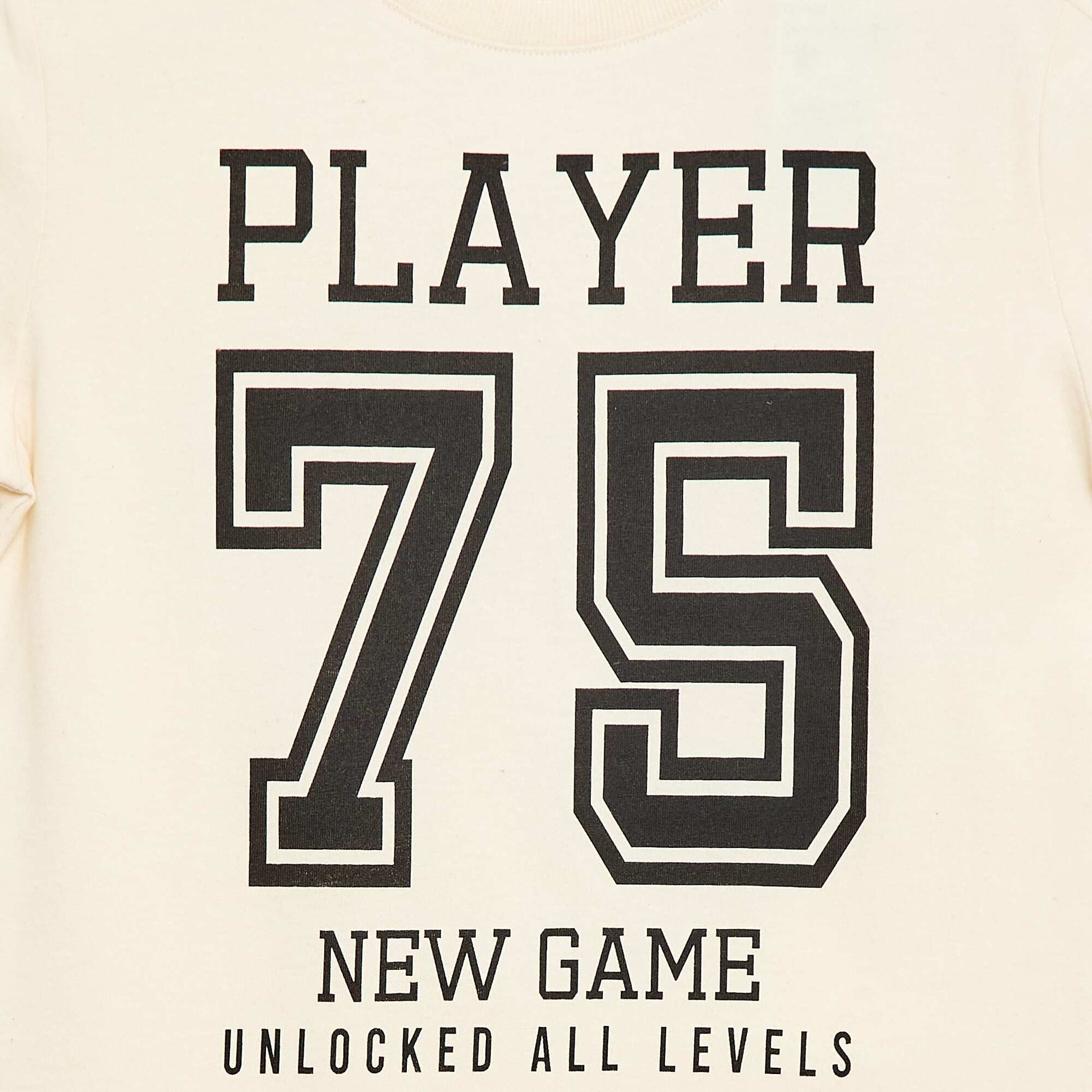 T-shirt esprit basketball BEIGE