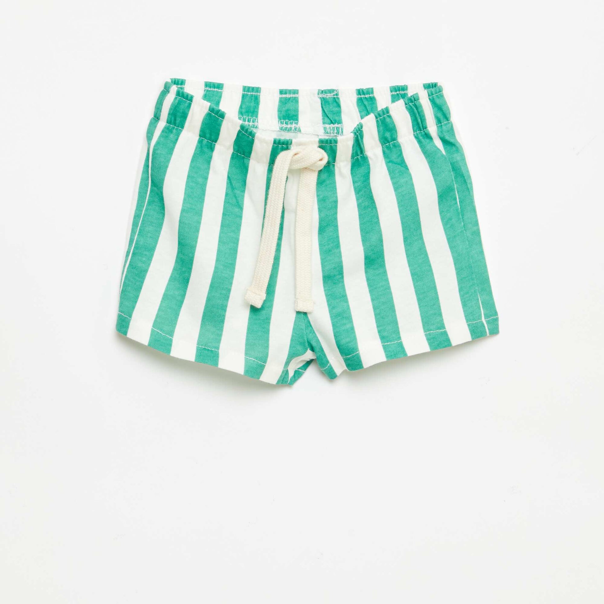 Lot de 2 shorts en jersey VERT