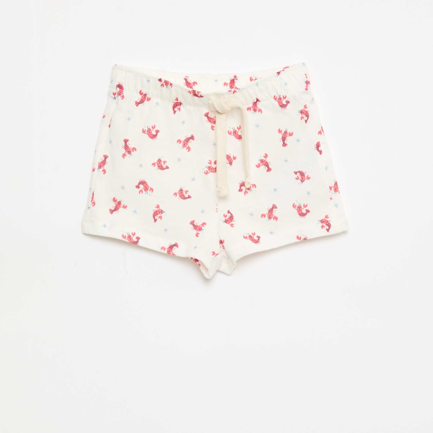 Lot de 2 shorts en jersey BLANC