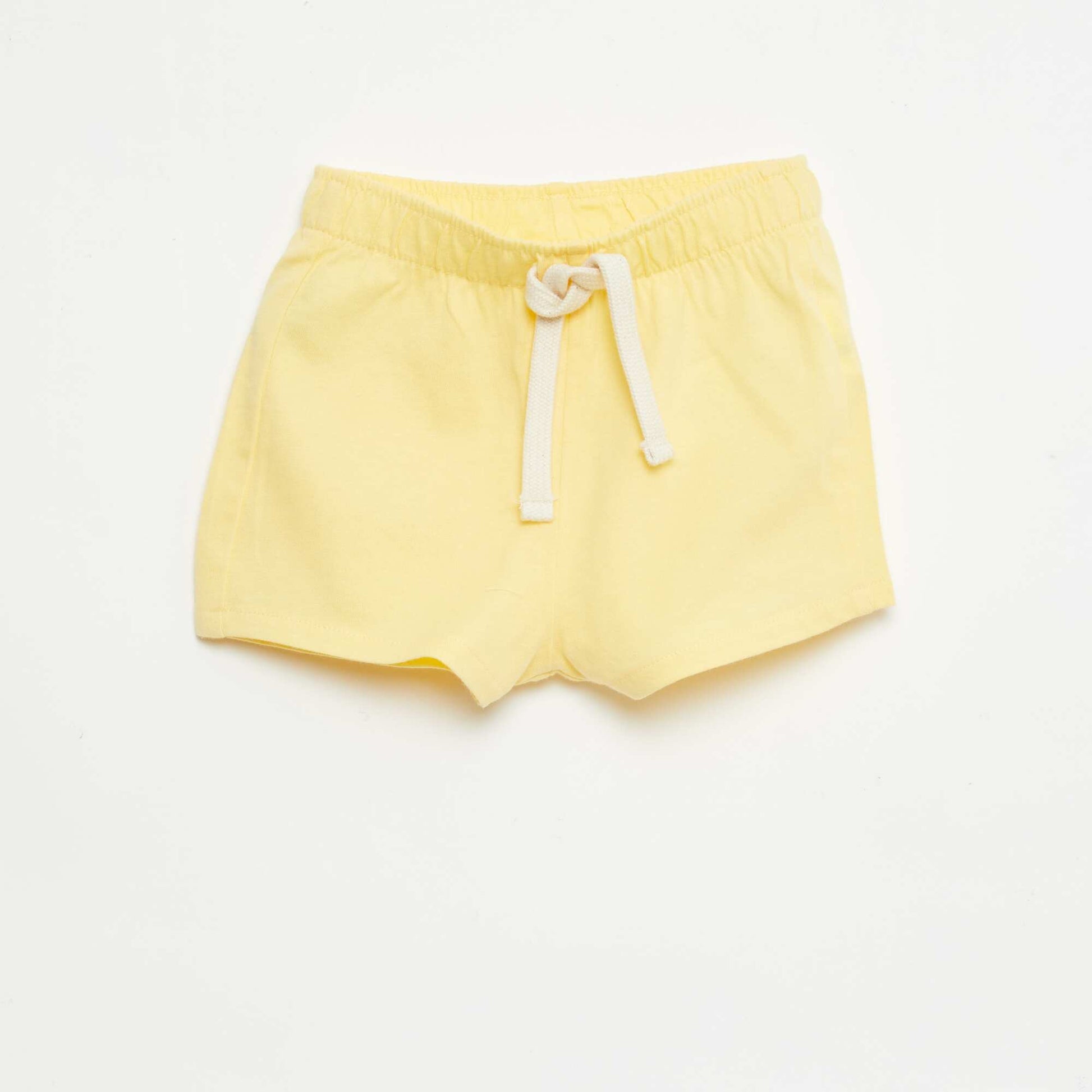 Lot de 2 shorts en jersey BLANC