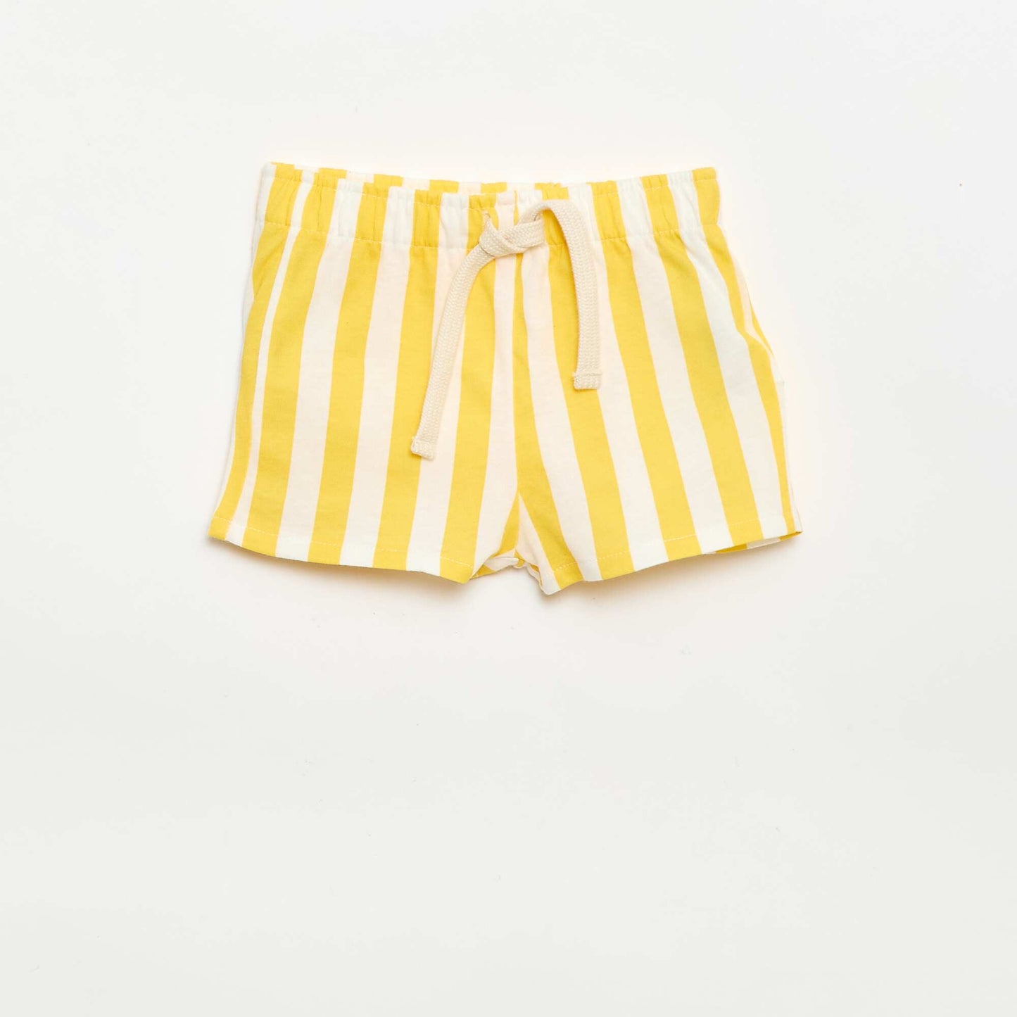 Lot de 2 shorts en jersey JAUNE