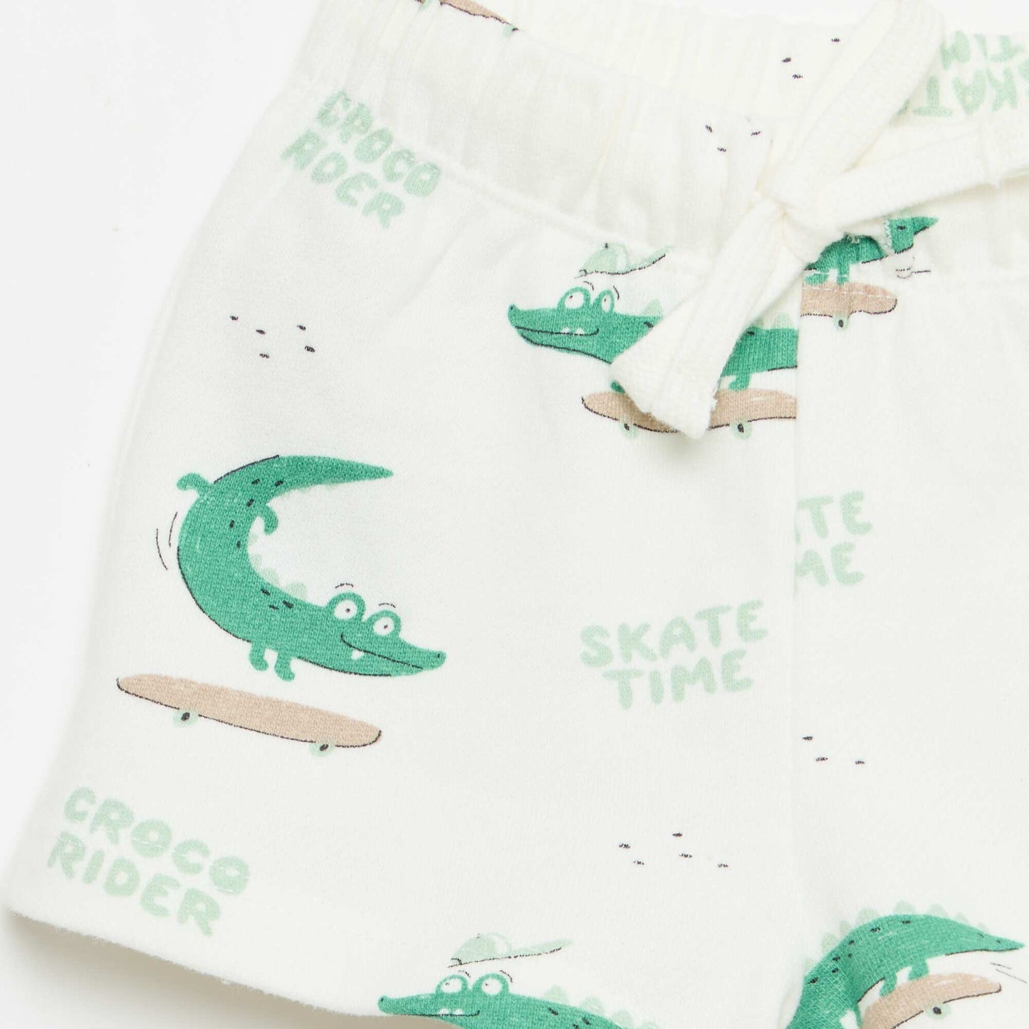 Lot de 2 shorts BLANC
