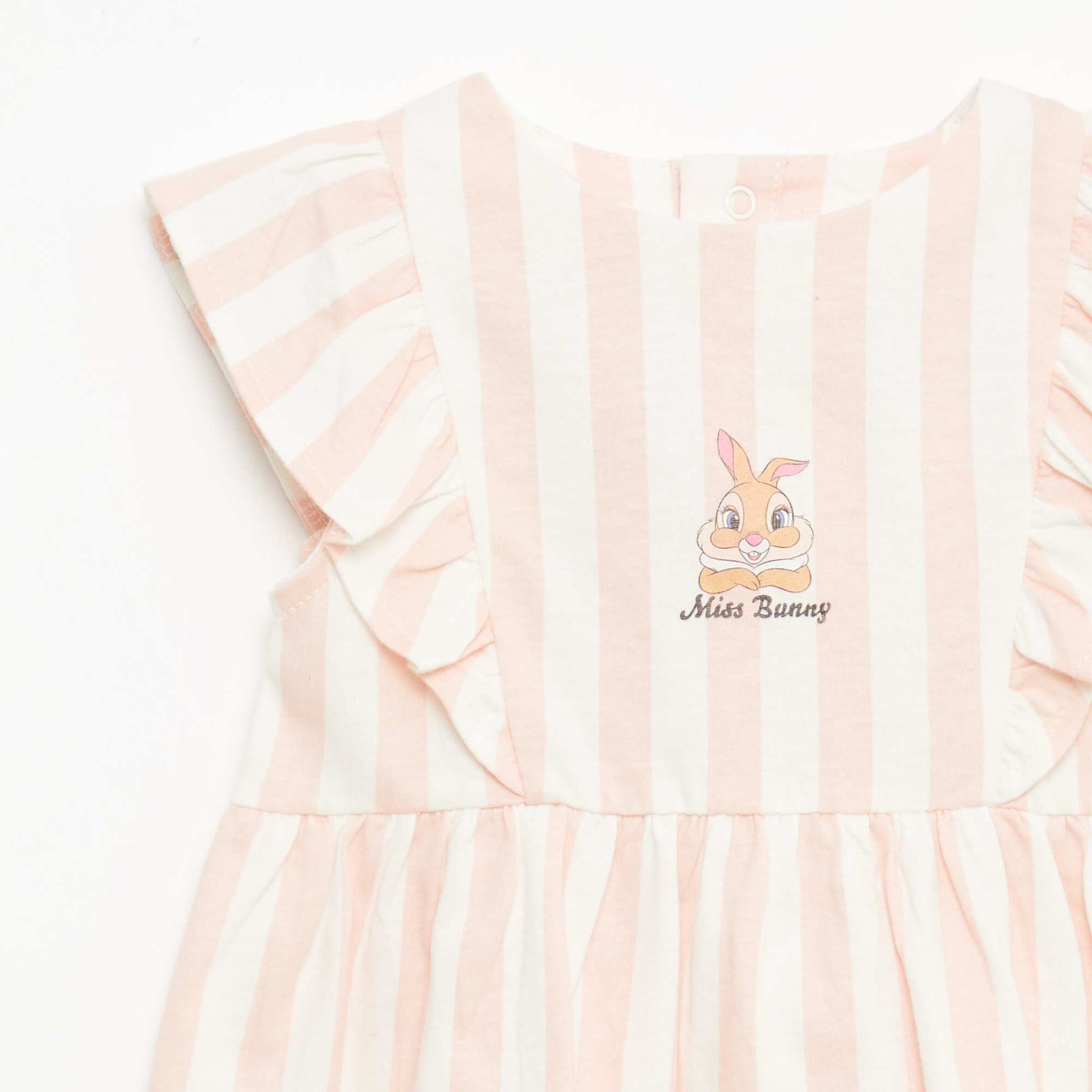 Robe 'Disney' avec volants en coton léger ROSE