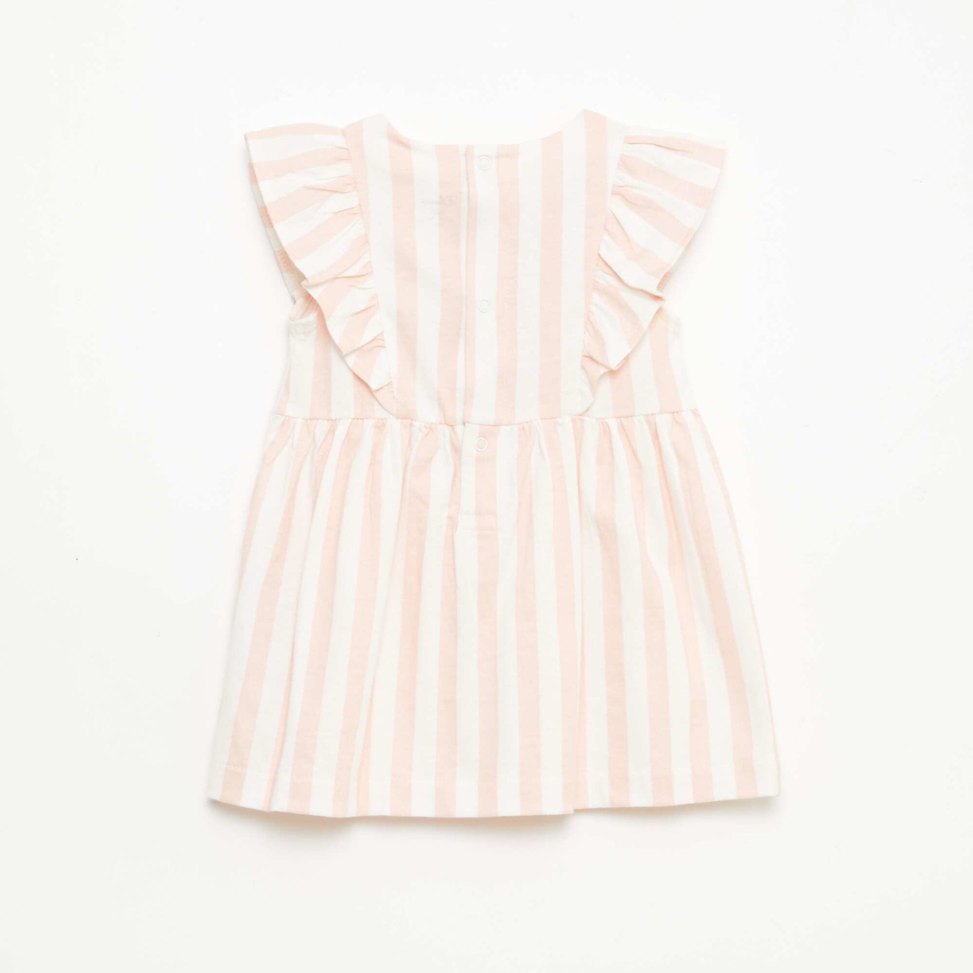 Robe 'Disney' avec volants en coton léger ROSE