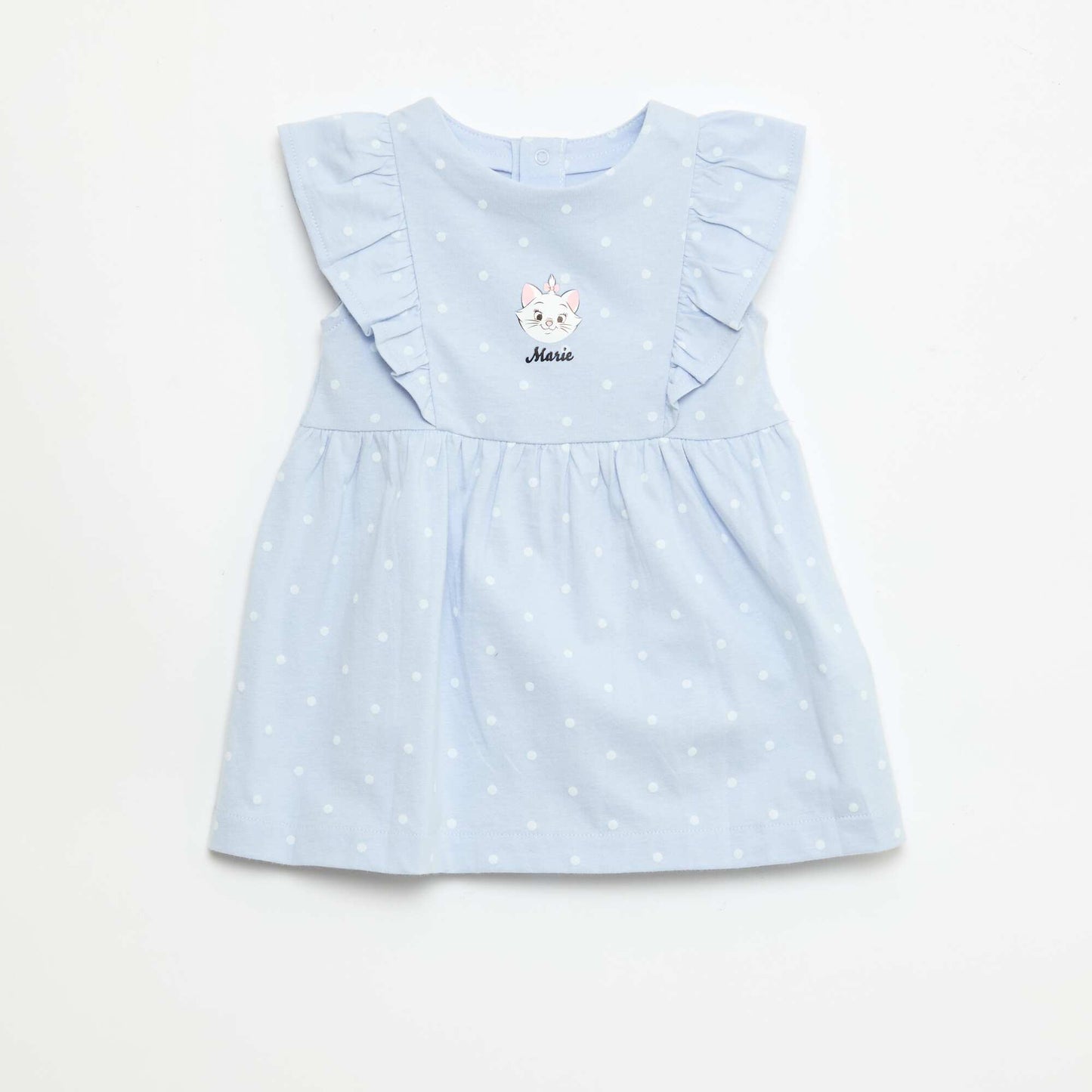 Robe 'Disney' avec volants en coton léger MAUVE/LILAS