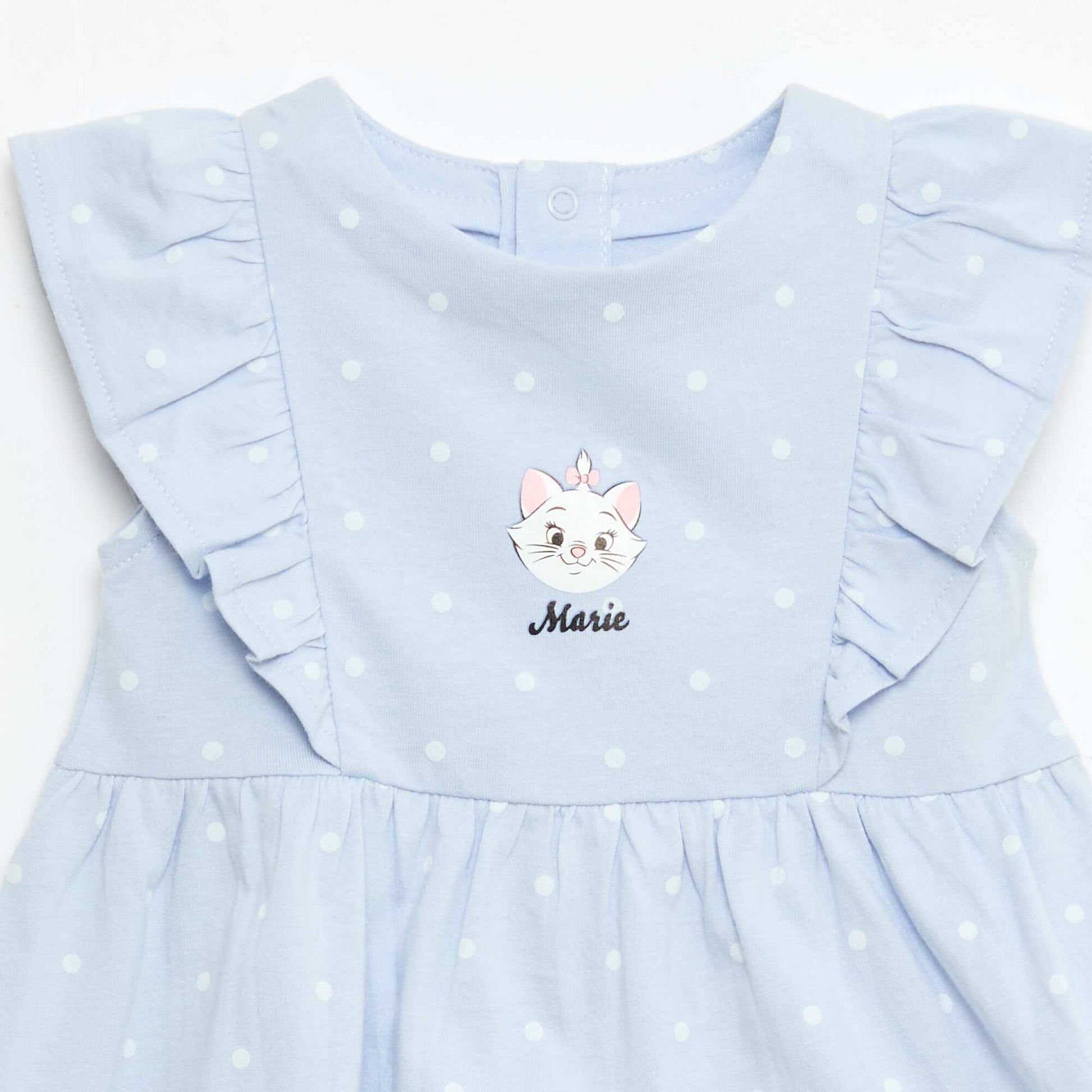 Robe 'Disney' avec volants en coton léger MAUVE/LILAS