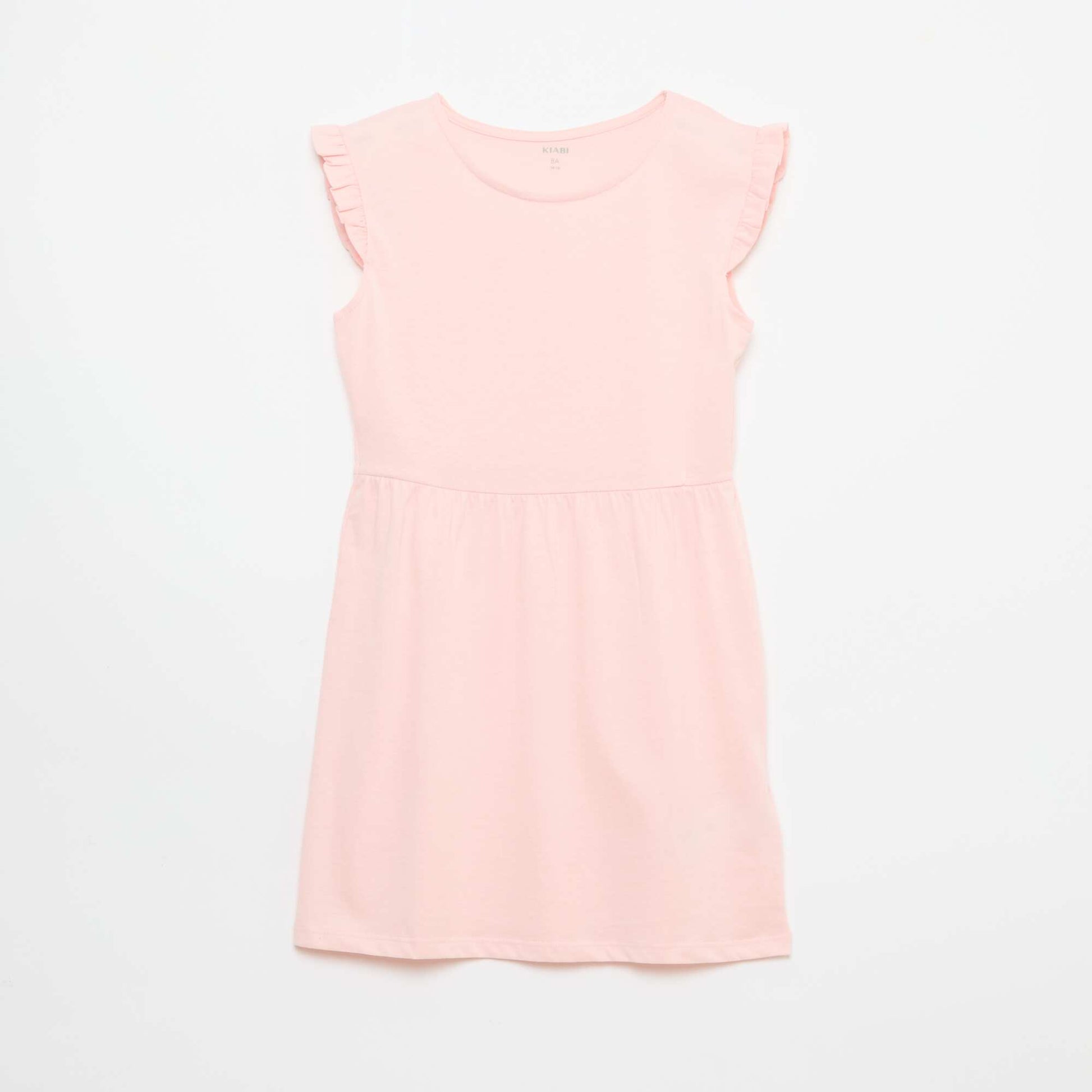 Lot de 2 robes en jersey sans manches avec volants ROSE